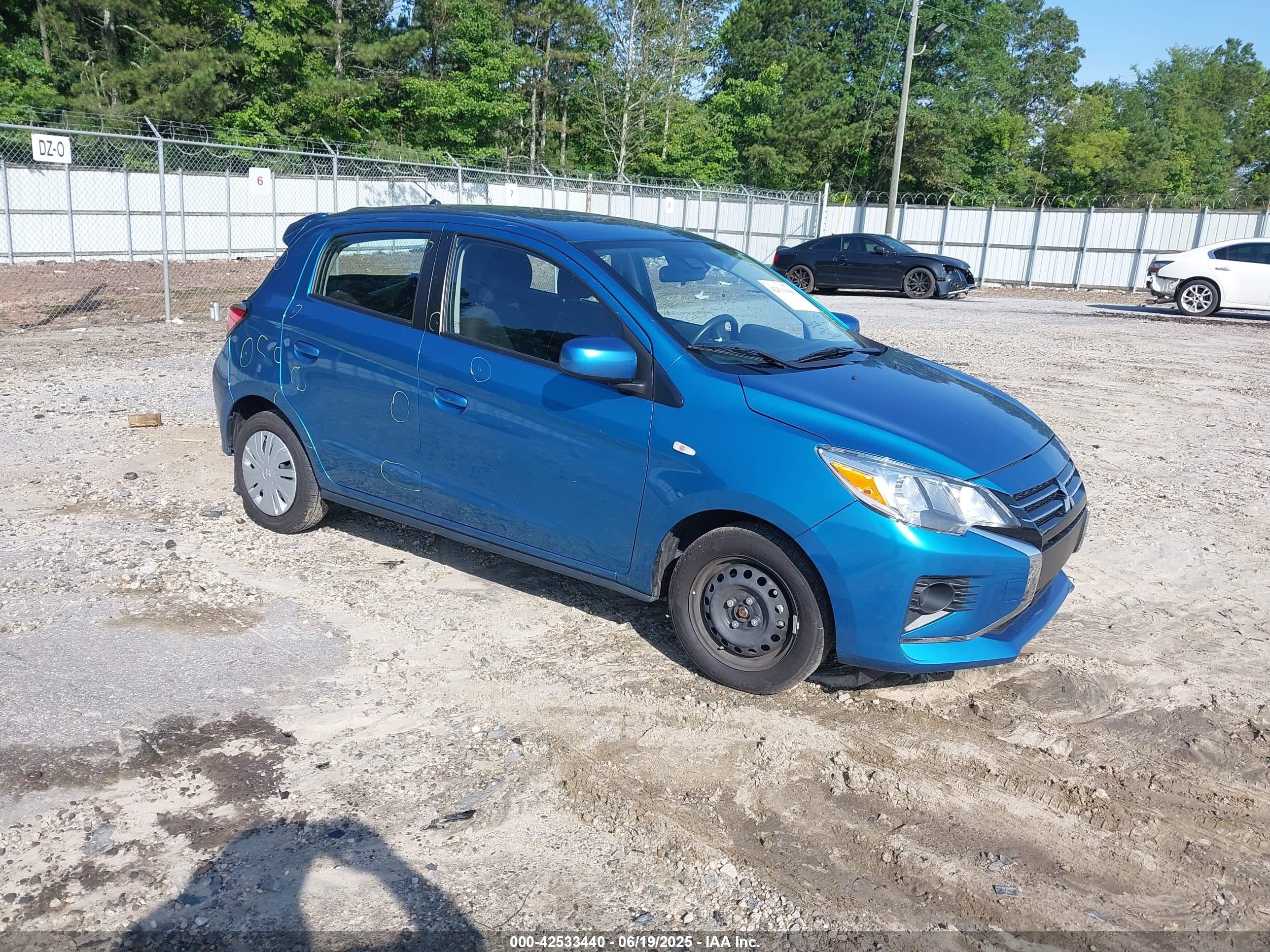 2024 Mitsubishi Mirage ES, VIN ML32AUHJ6RH010754 — Фото с аукциона