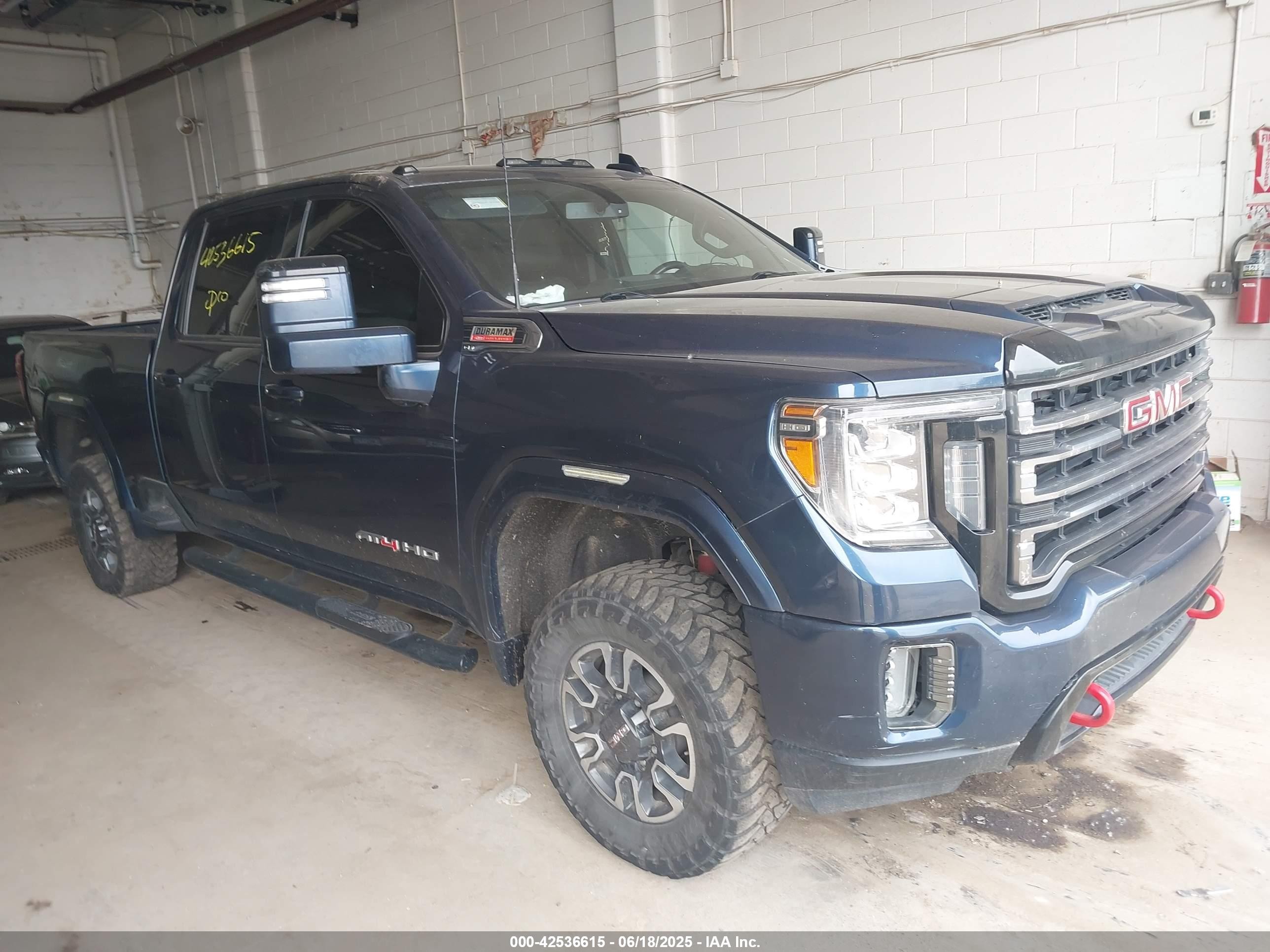 2021 GMC Sierra 2500HD AT4, VIN 1GT19PEY9MF300902 — Theft recovery