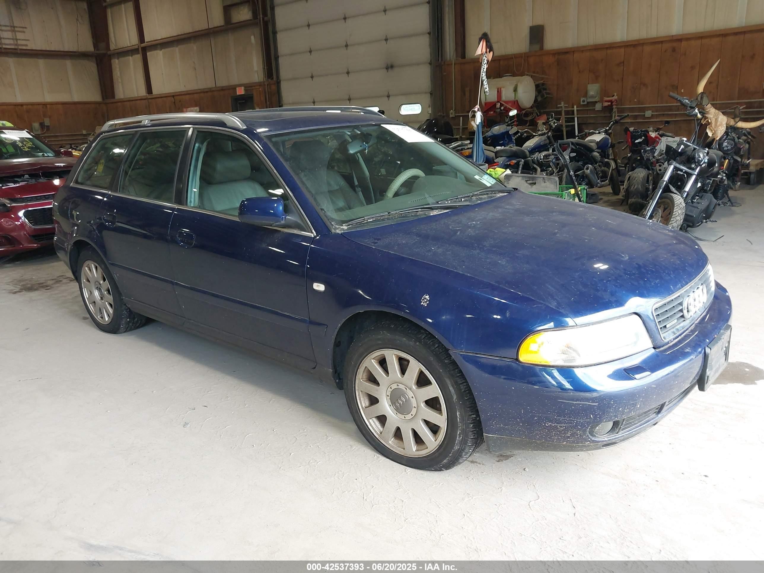 2000 Audi A4, VIN WAUKH28D1YA094297 — Mechanical