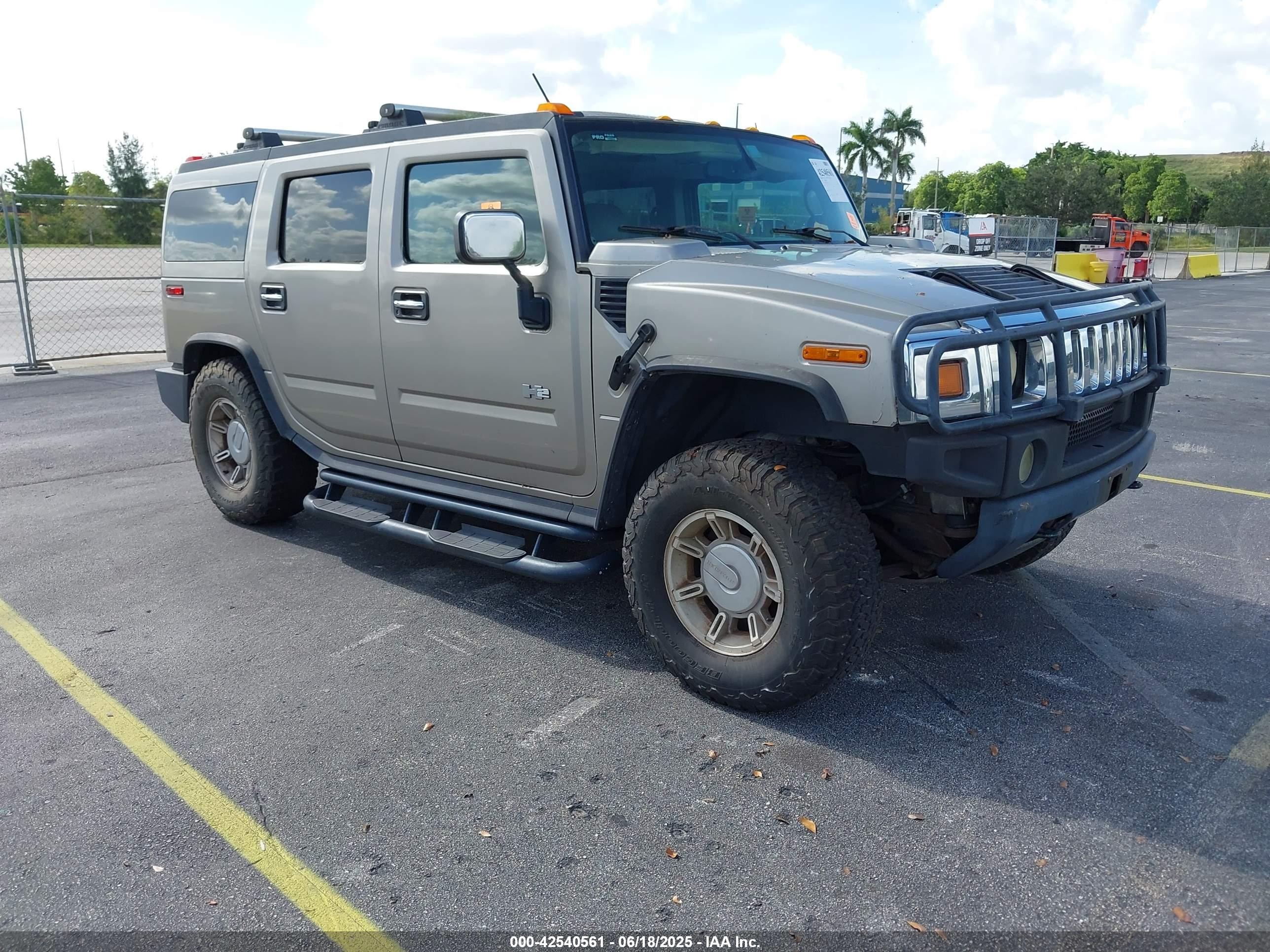 2003 Hummer H2, VIN 5GRGN23U63H131139 — Biohazard / chemical