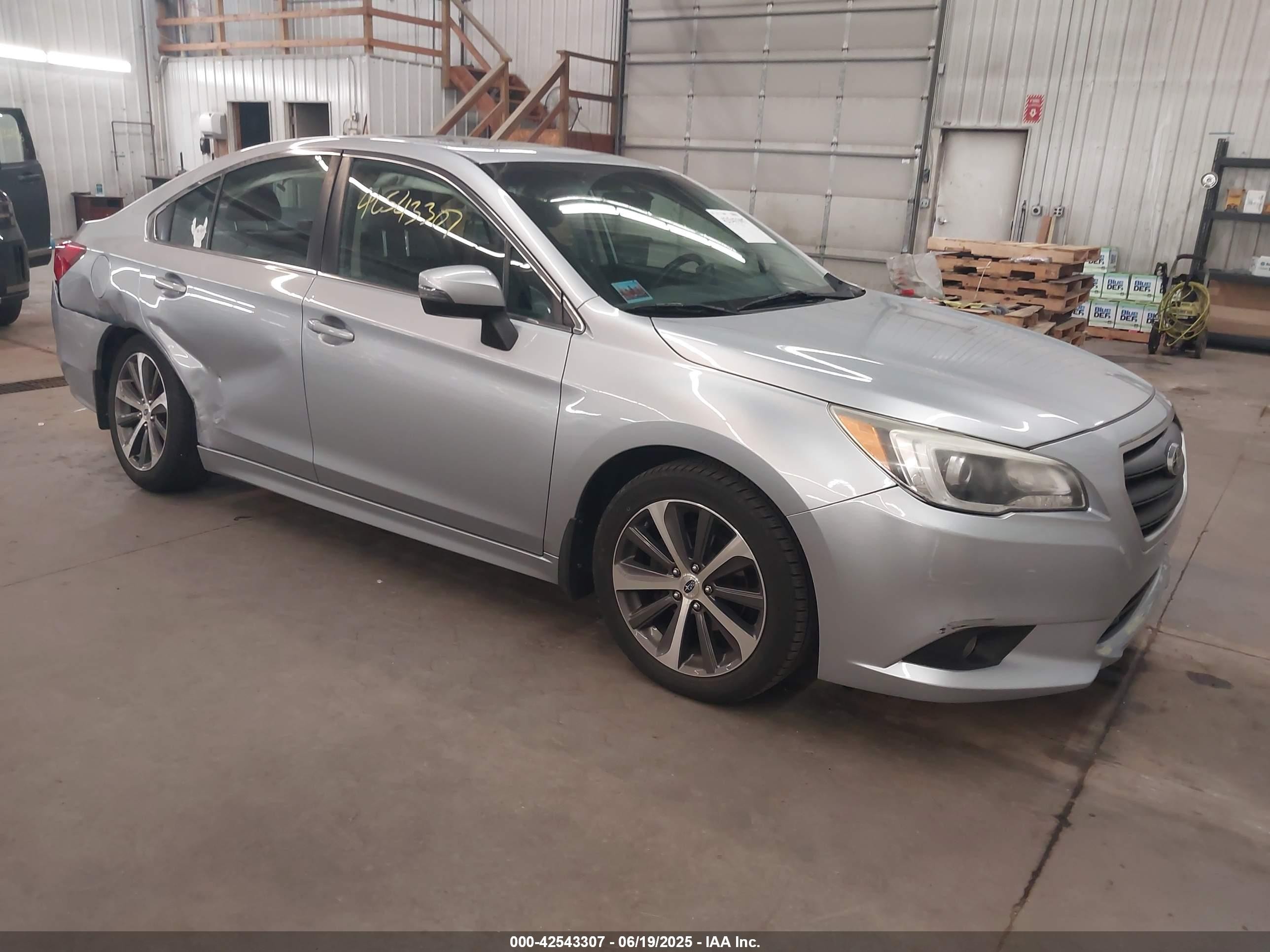 2017 Subaru Legacy Limited, VIN 4S3BNAK60H3032572 — Rear end