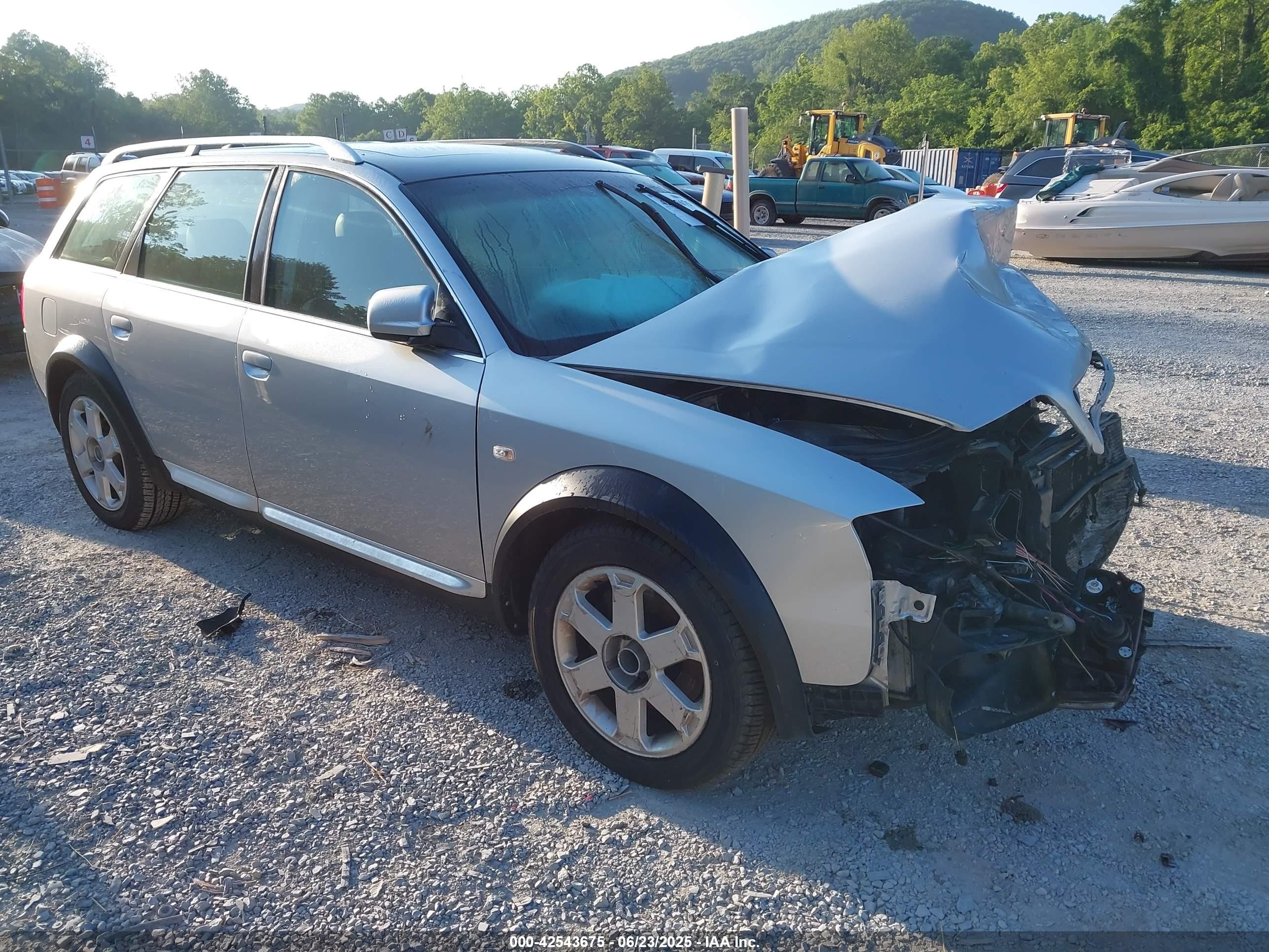2004 Audi allroad A6 V8, VIN WA1YD64B84N079281 — Перед