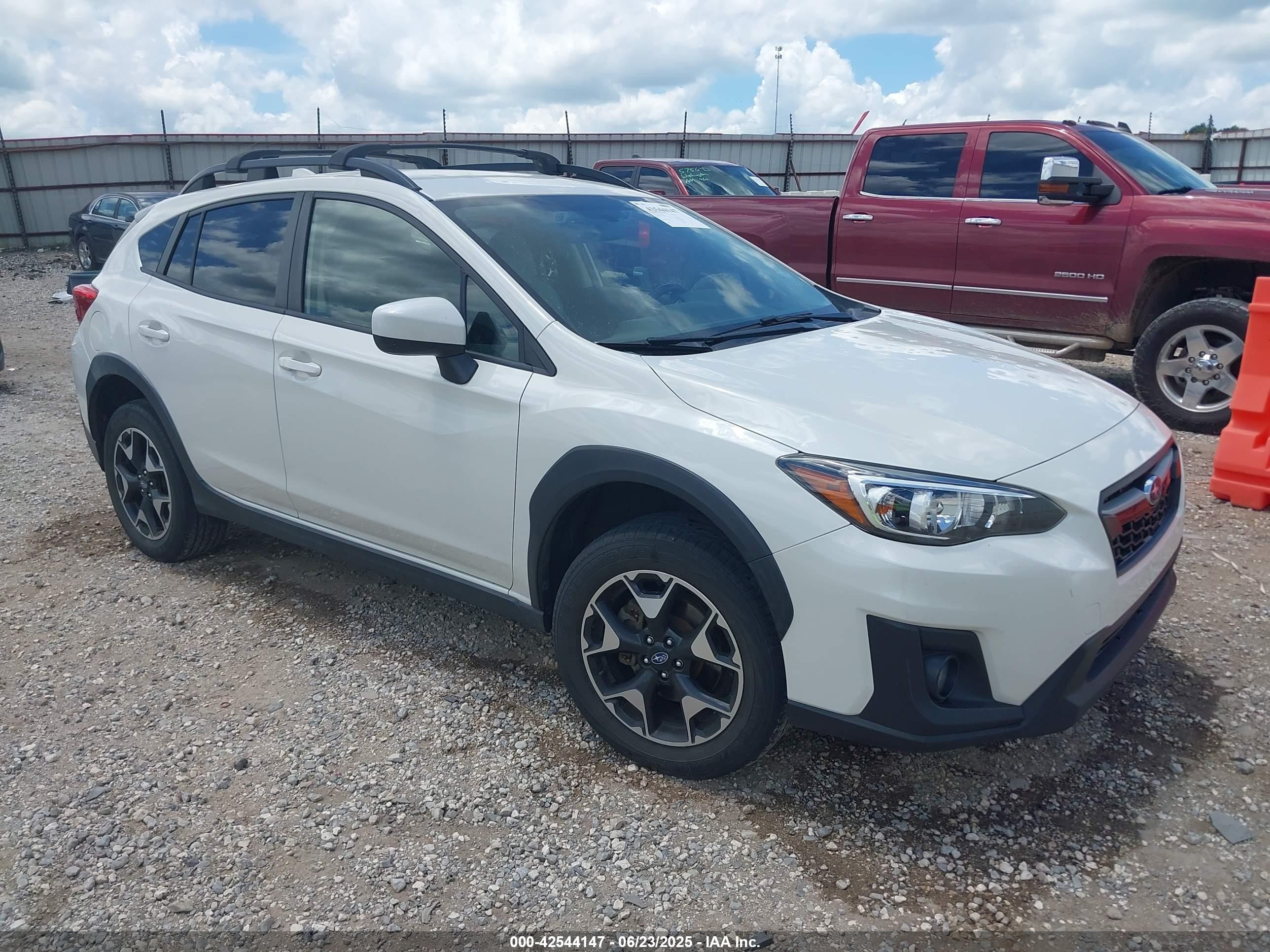 2019 Subaru Crosstrek Premium, VIN JF2GTAEC2K8291055 — Hail