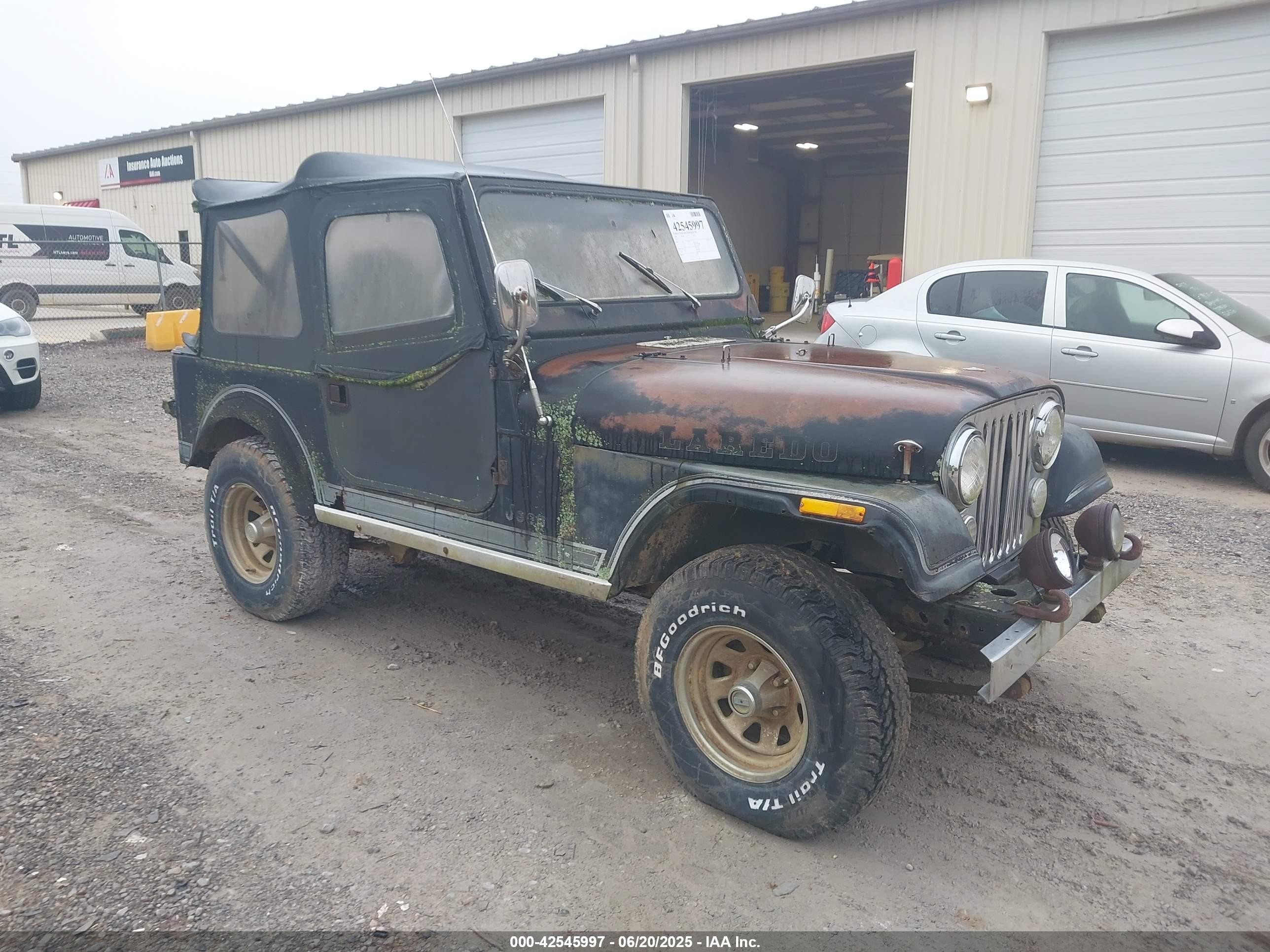 1981 Jeep CJ7, VIN 1JCBM87A5BT038091 — Обычный износ