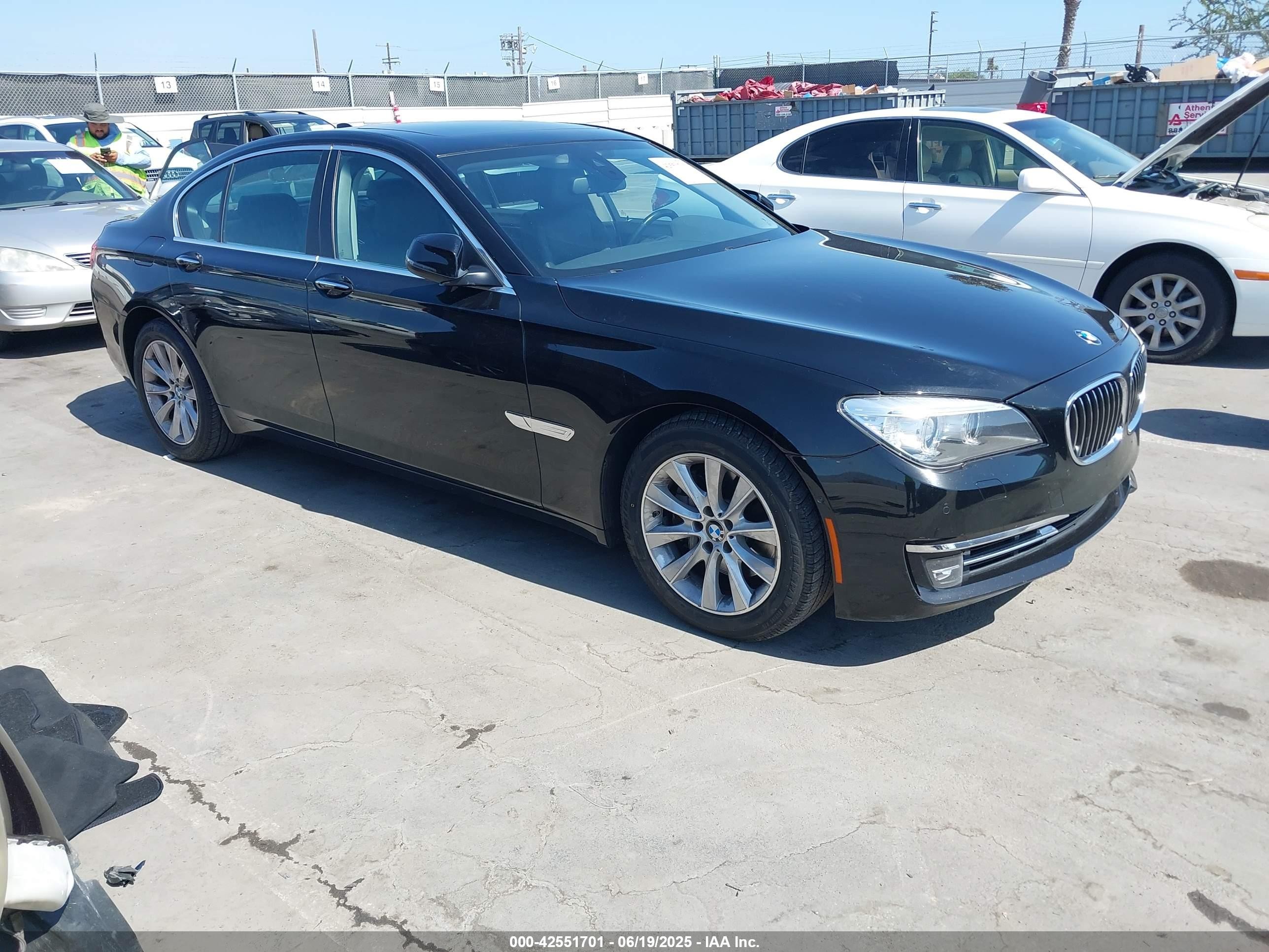 2013 BMW 7 Series 740i, VIN WBAYA6C56DC995248 — Auction photo