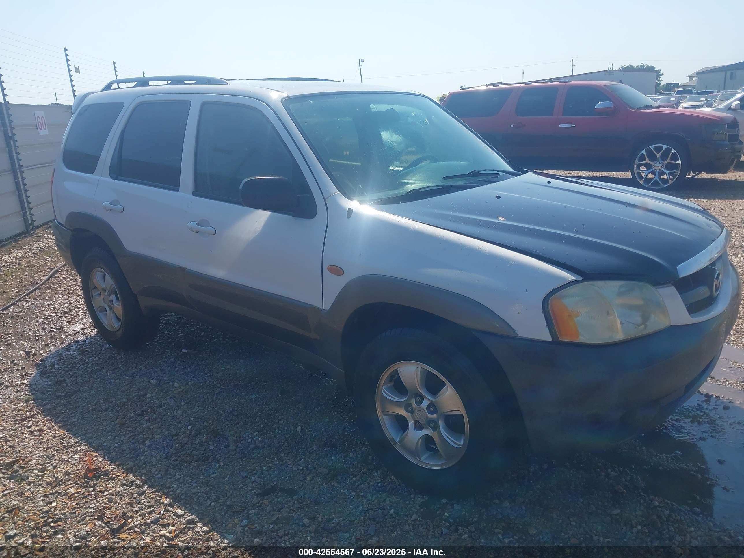 2003 Mazda Tribute LX, VIN 4F2YZ04143KM49542 — All over