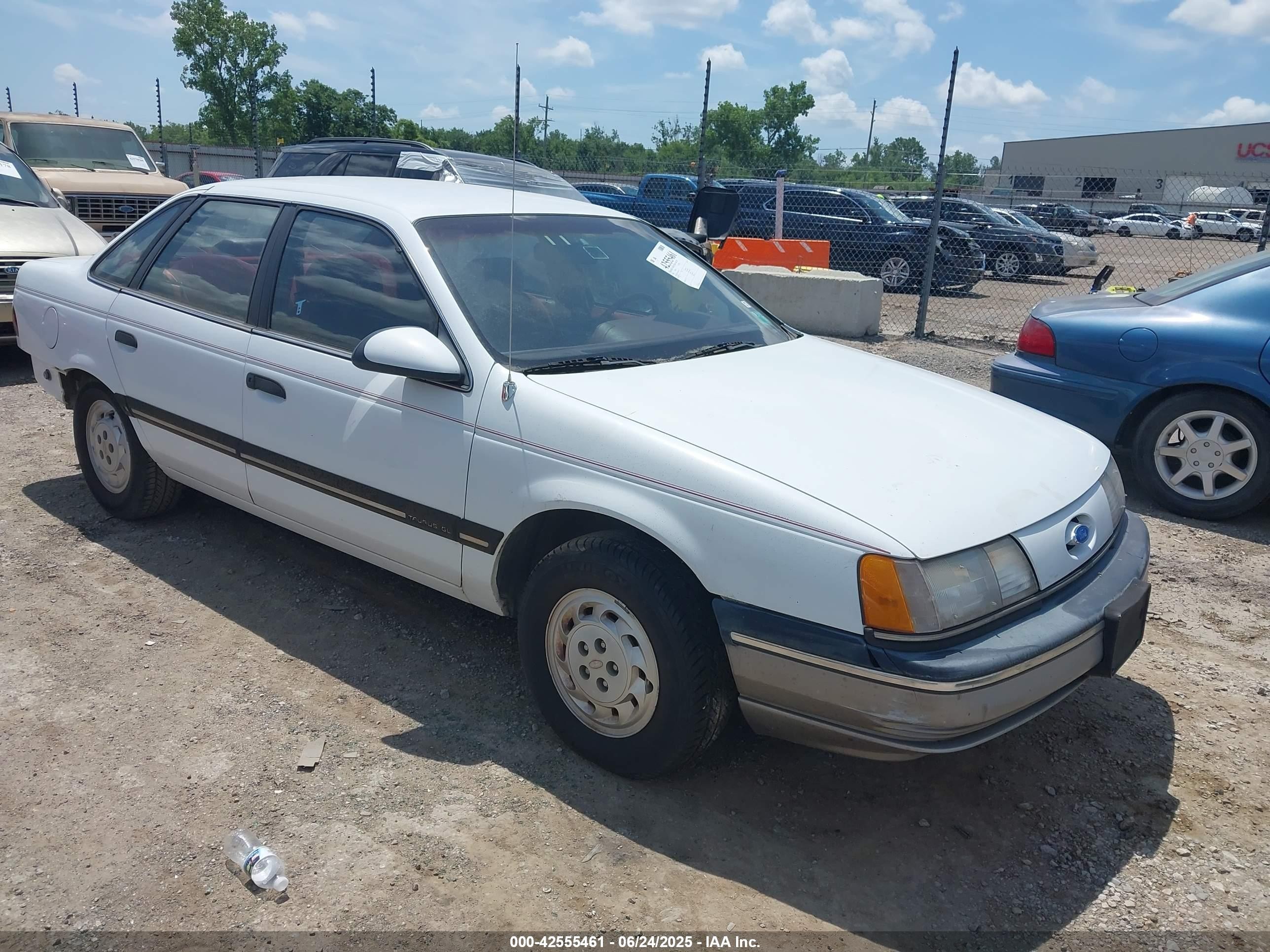 1990 Ford Taurus GL, VIN 1FACP52U9LG262588 — Зад