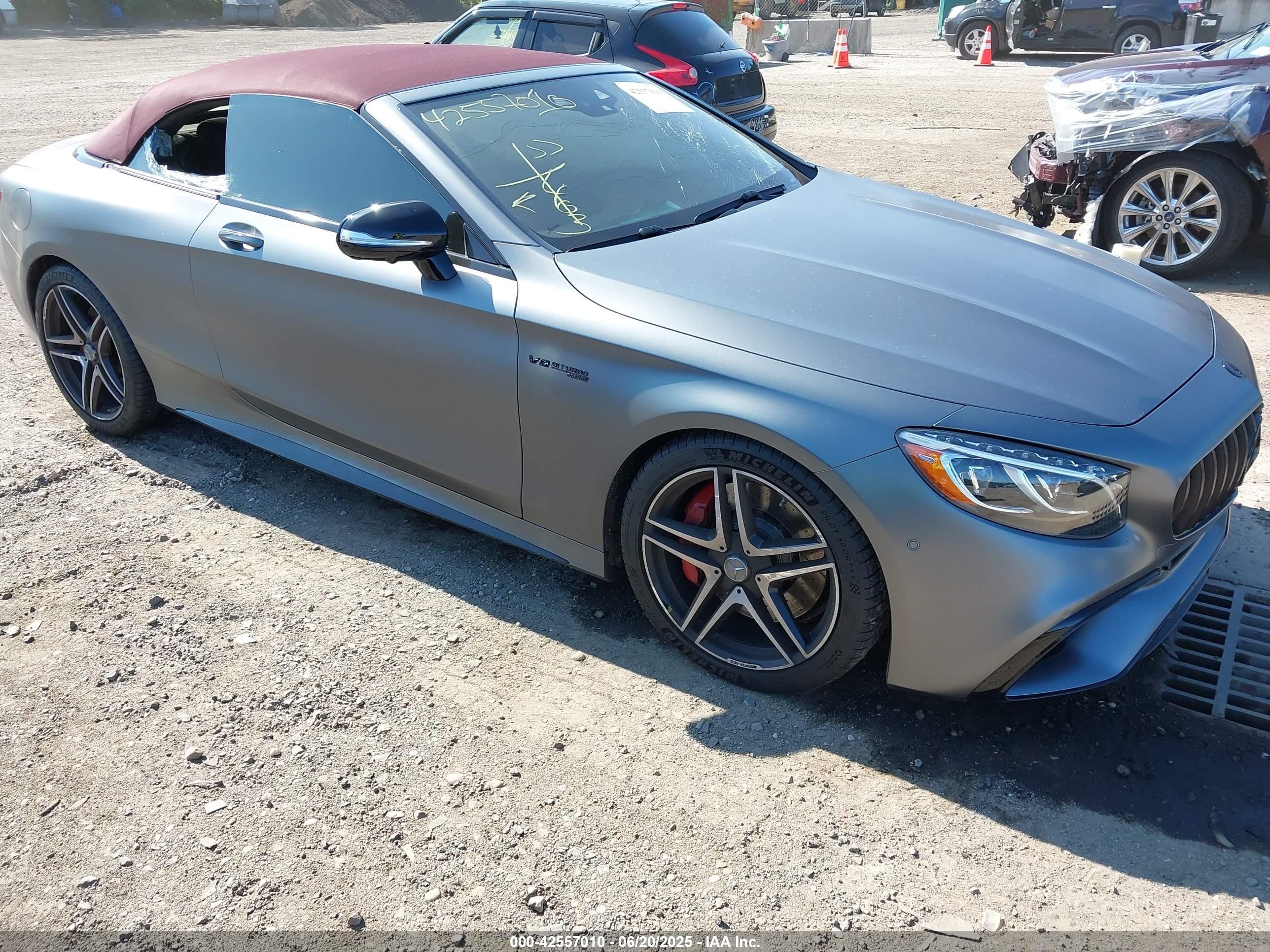 2019 Mercedes-Benz S, VIN WDDXK8JB5KA035823 — Burn