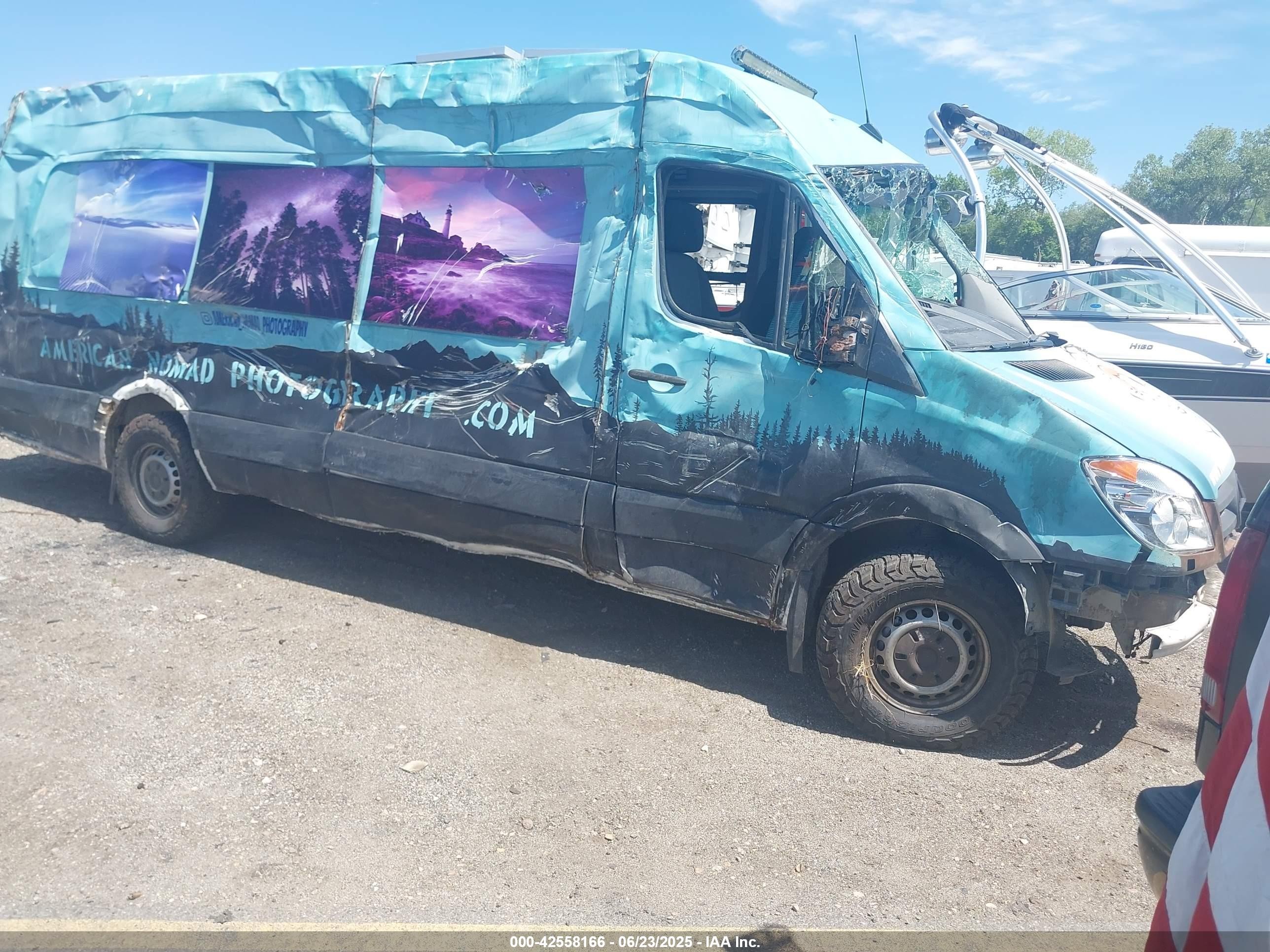 2013 Freightliner Sprinter, VIN WDYPE8CC9D5746366 — Rollover