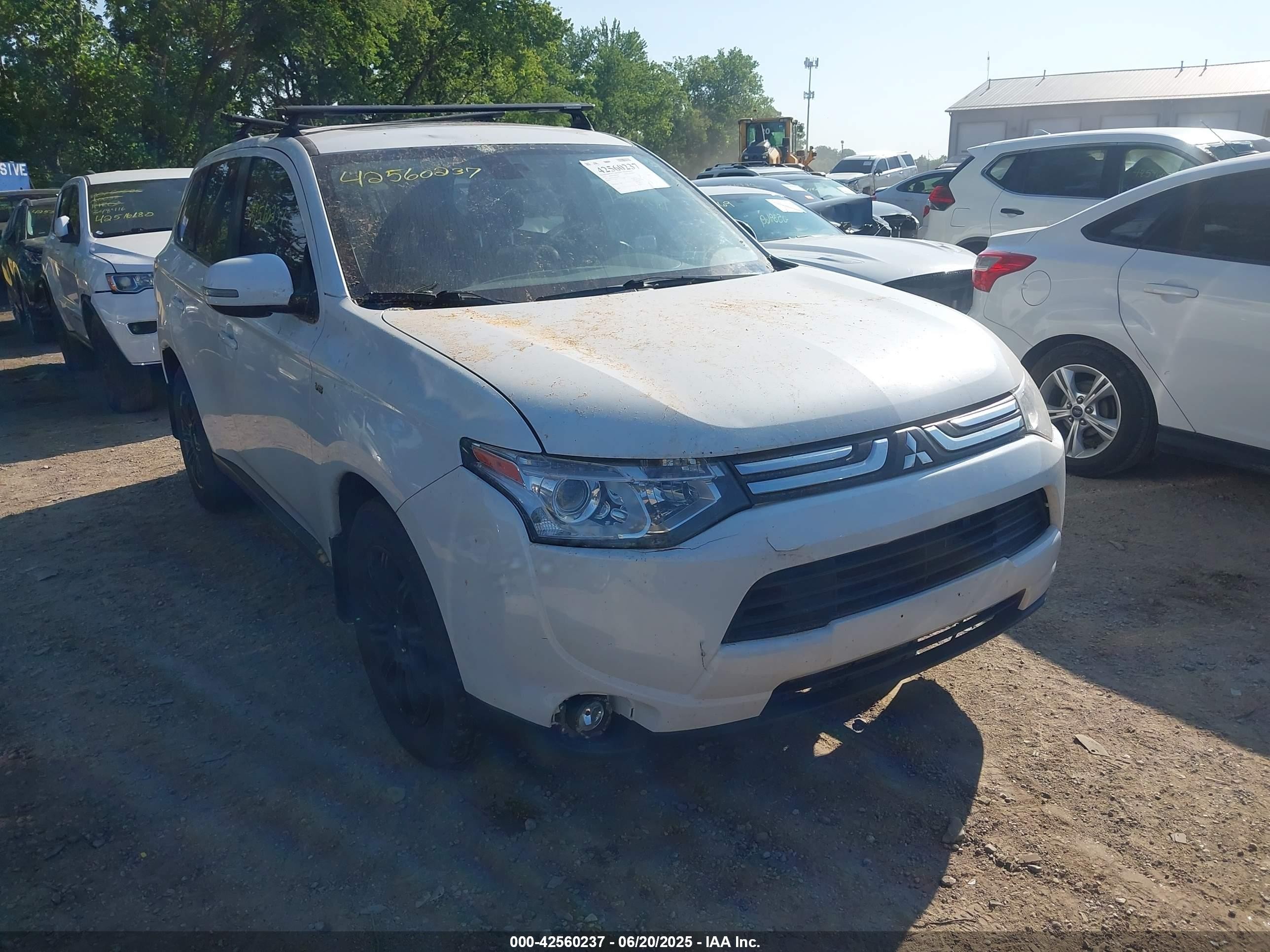 2014 Mitsubishi Outlander GT, VIN JA4JZ4AXXEZ008763 — Storm