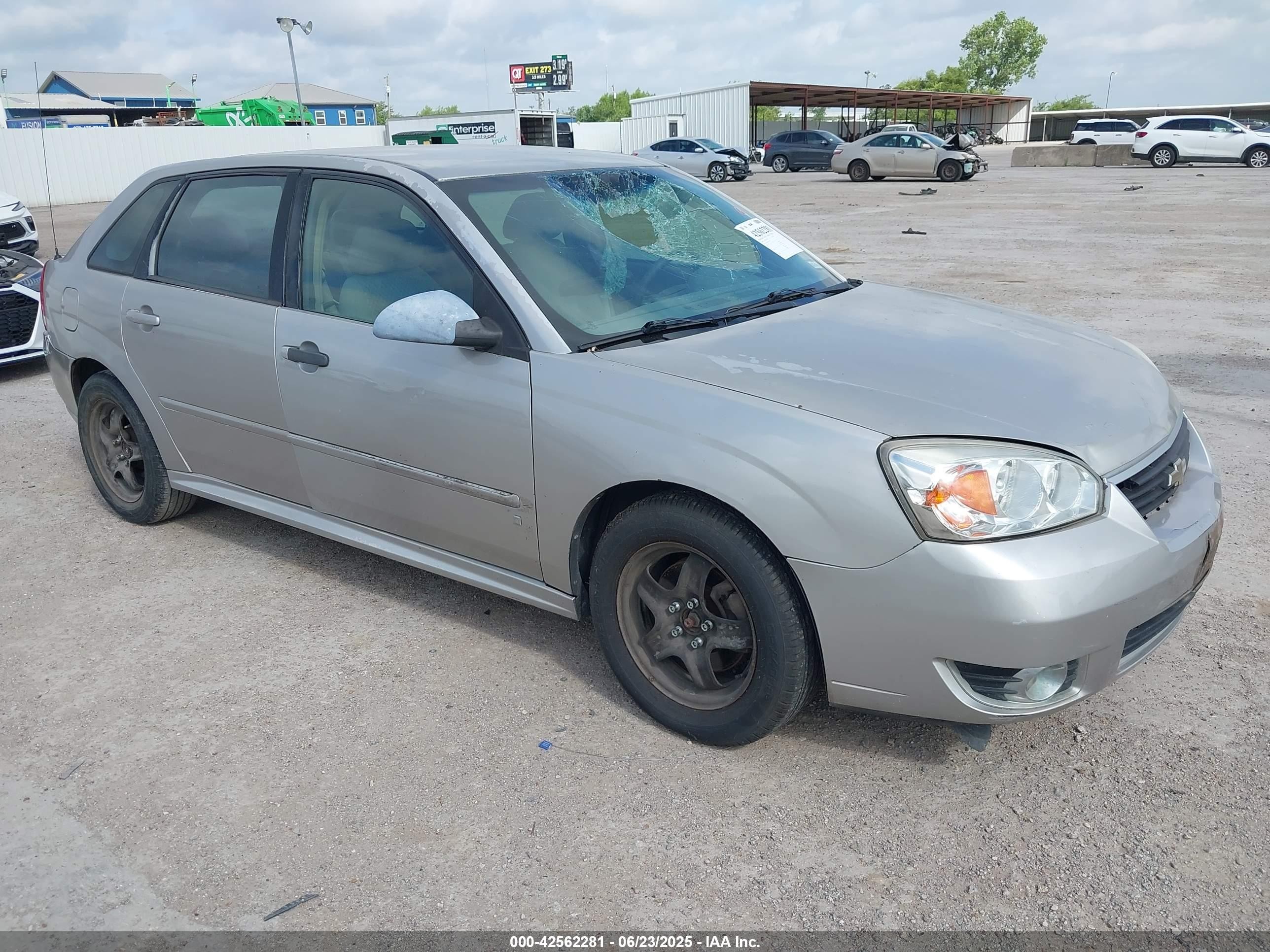 2006 Chevrolet Malibu Maxx LT, VIN 1G1ZT618X6F151660 — Roof