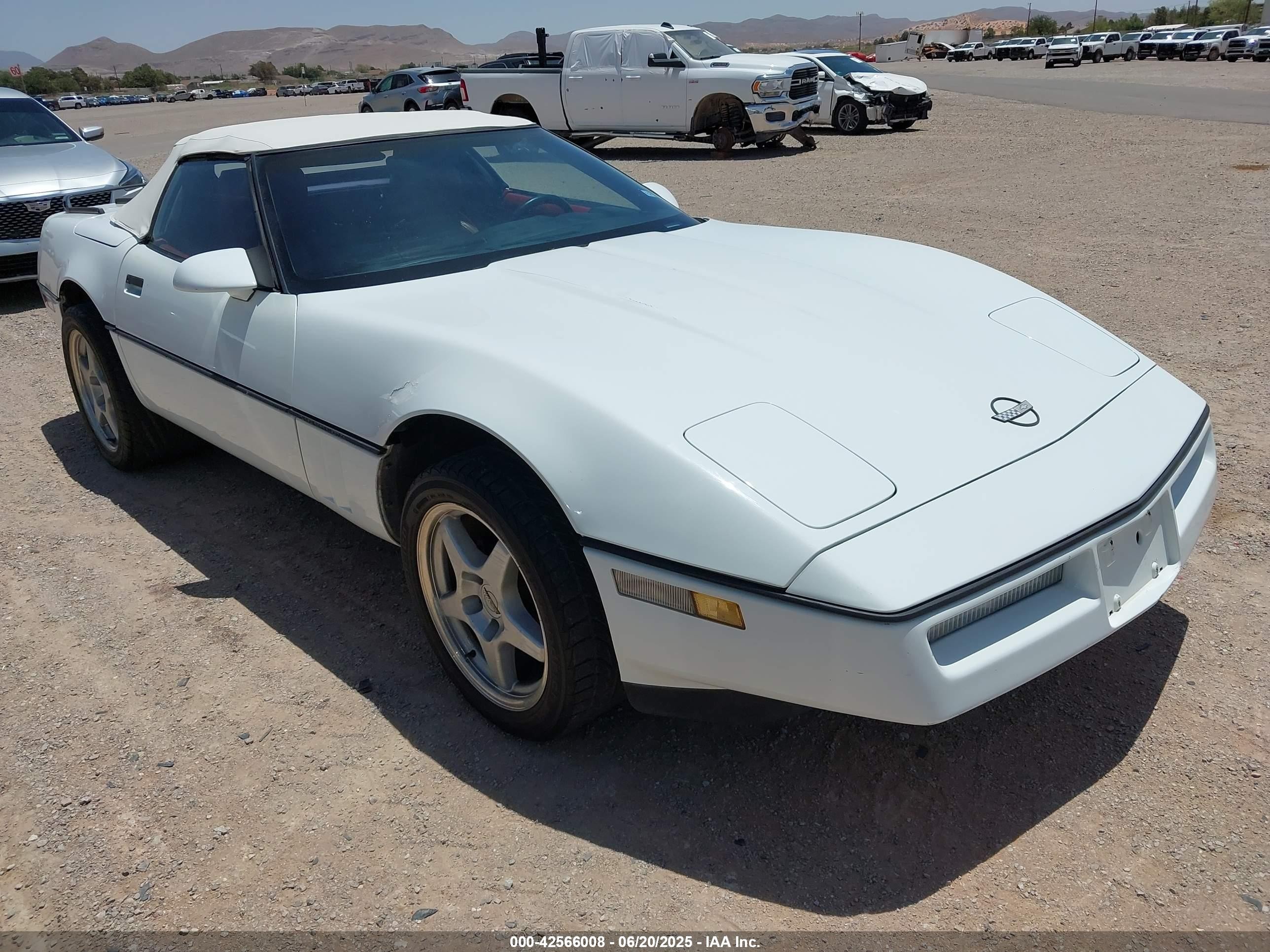 1990 Chevrolet Corvette, VIN 1G1YY3384L5108491 — Фото с аукциона