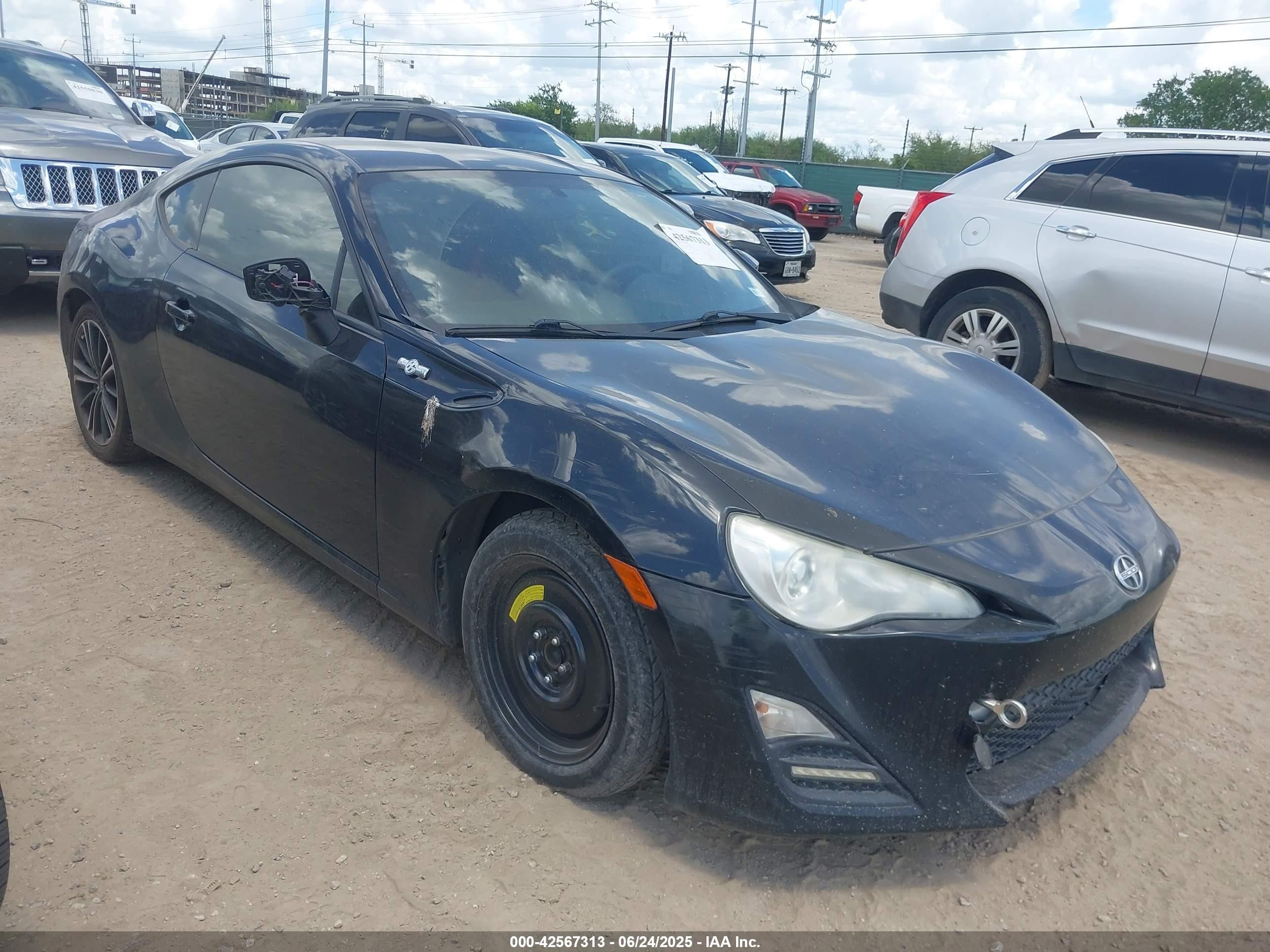 2014 Scion FR-S, VIN JF1ZNAA15E8702674 — Theft recovery