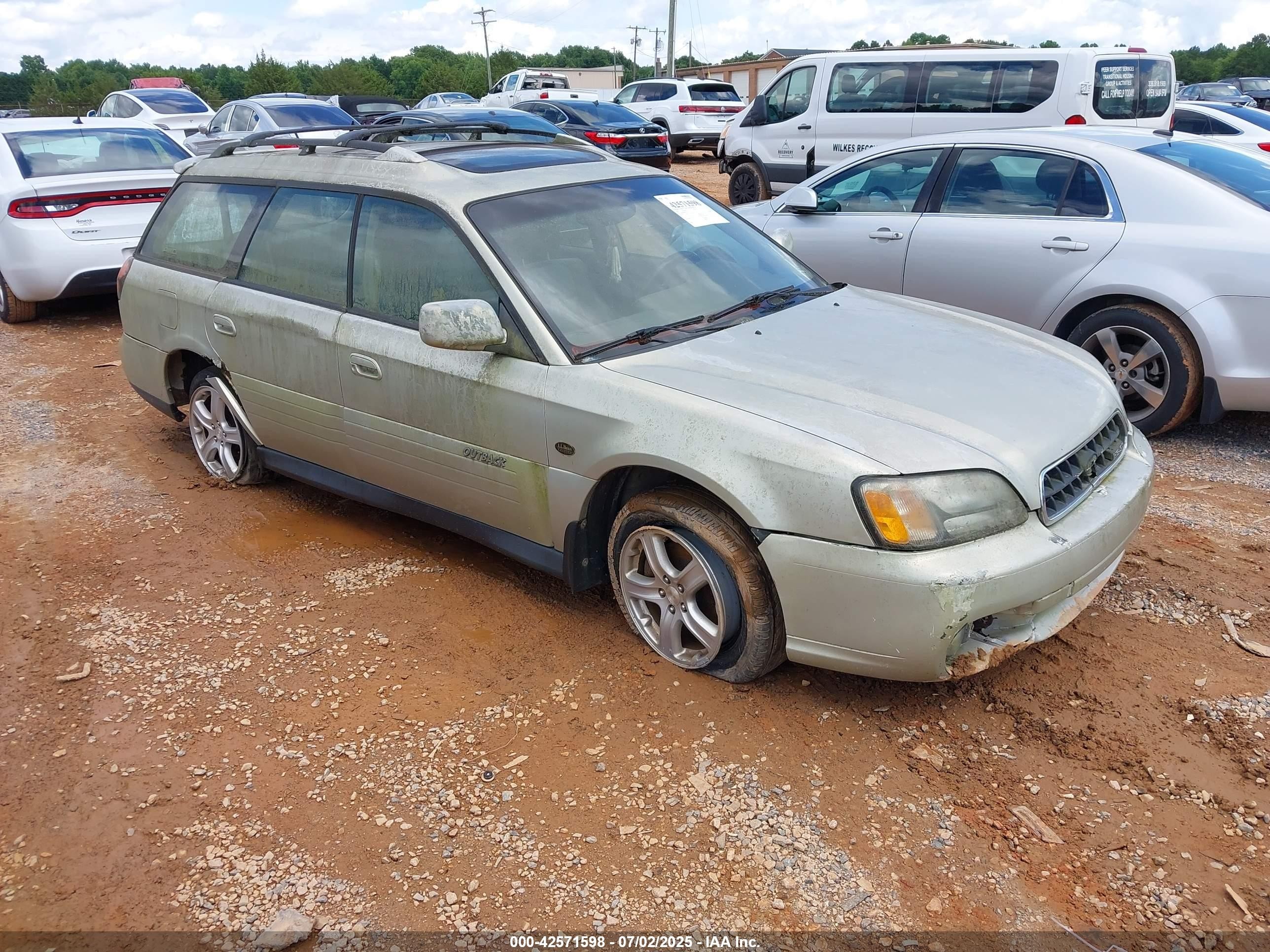 2004 Subaru Legacy Outback L.L. Bean, VIN 4S3BH806947613011 — По всему кузову