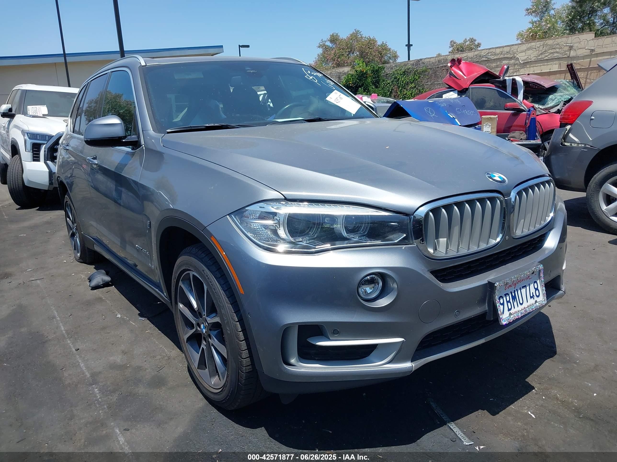 2018 BMW X5 xDrive40e, VIN 5UXKT0C56J0W02991 — Rear end