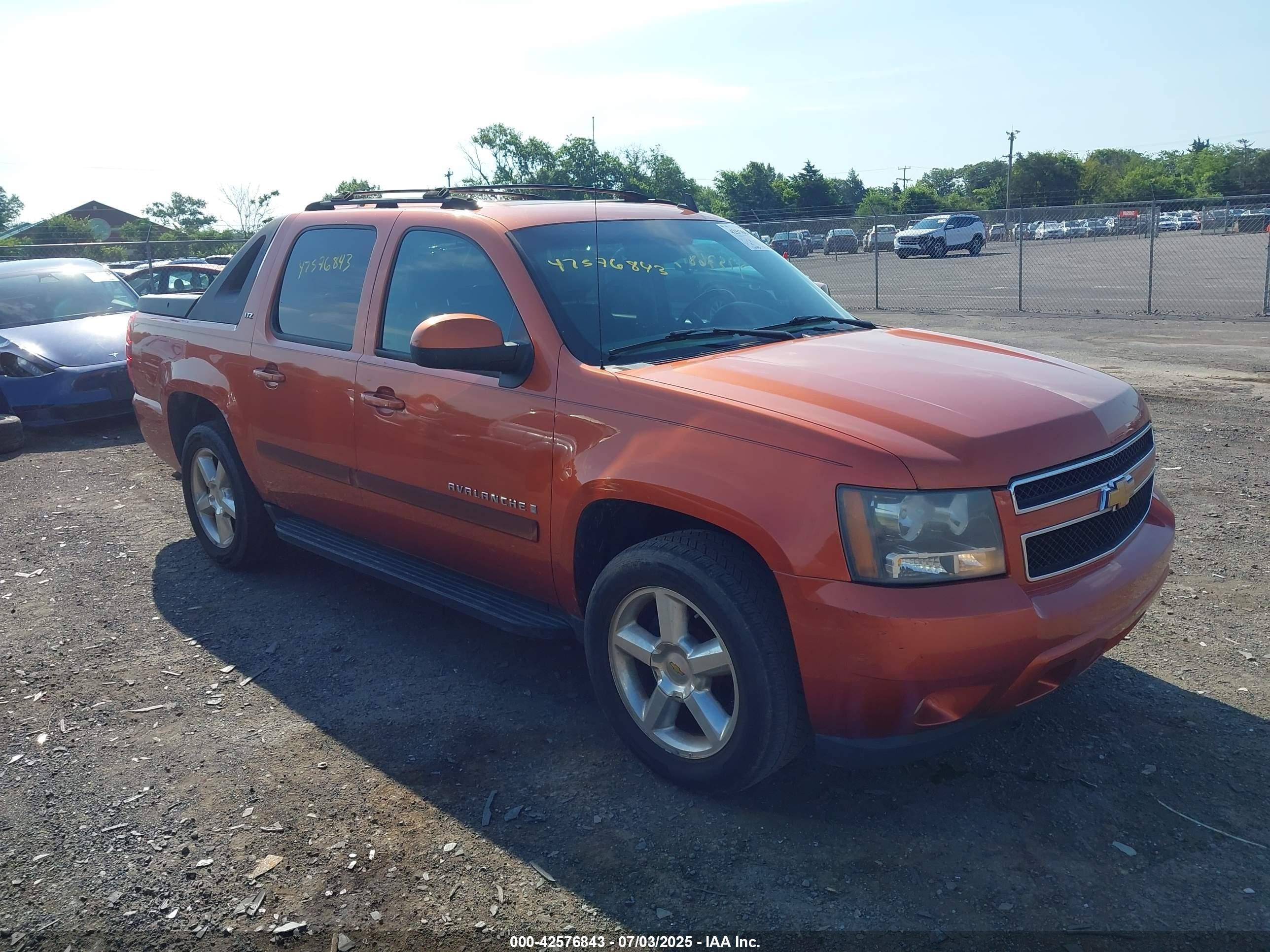2007 Chevrolet Avalanche 3LT, VIN 3GNFK12327G174280 — Normal wear