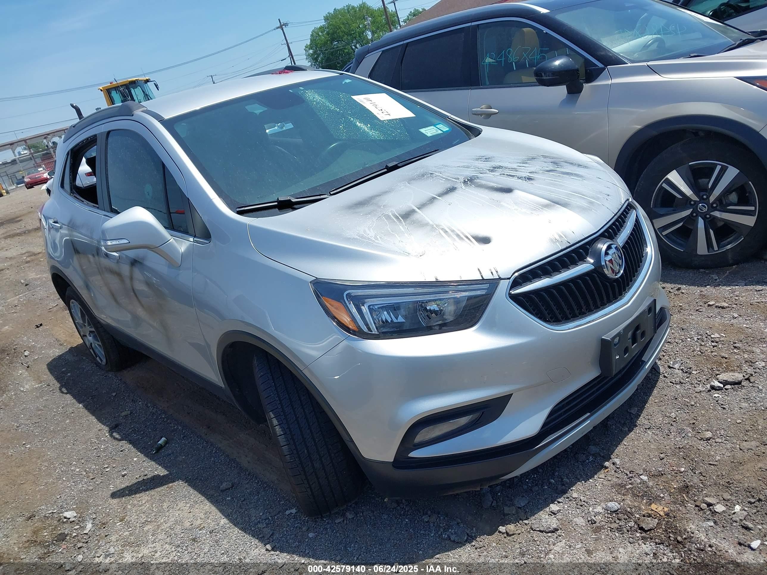 2018 Buick Encore Sport Touring, VIN KL4CJ1SB6JB601217 — Vandalism