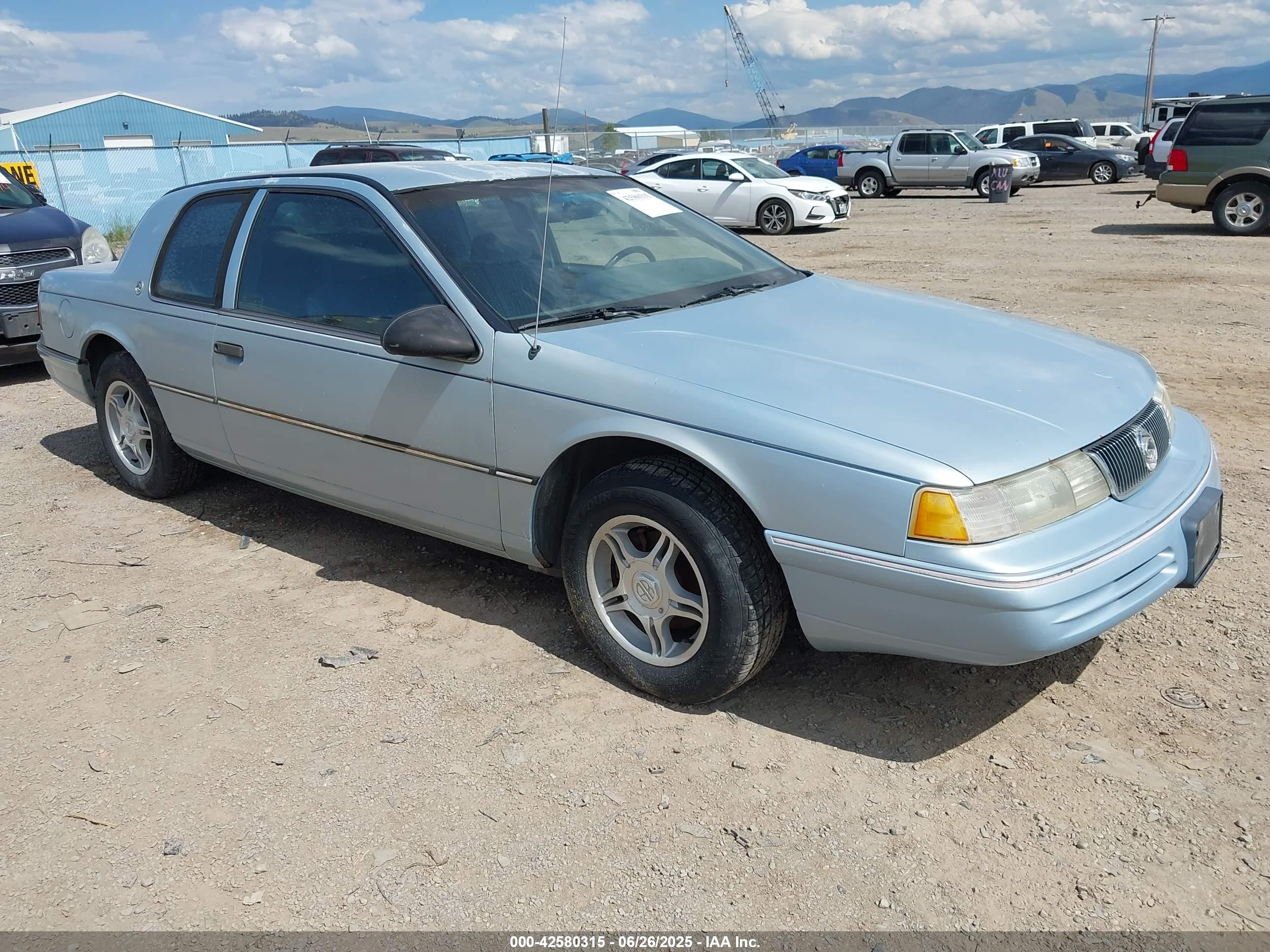 1991 Mercury Cougar, VIN 1MEPM6046MH626361 — Side