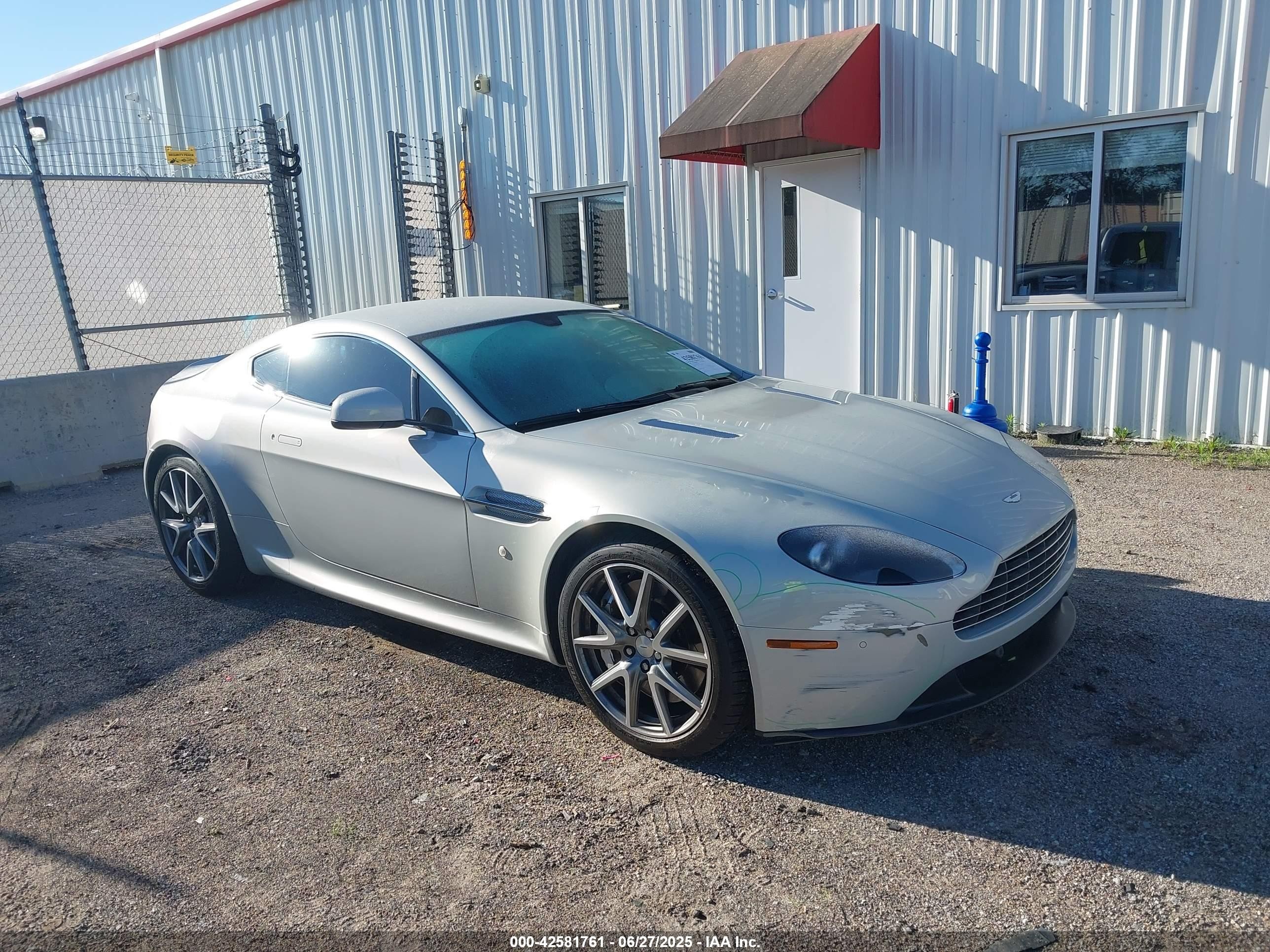 2013 Aston Martin Vantage, VIN SCFEKBAK4DGC17306 — Side