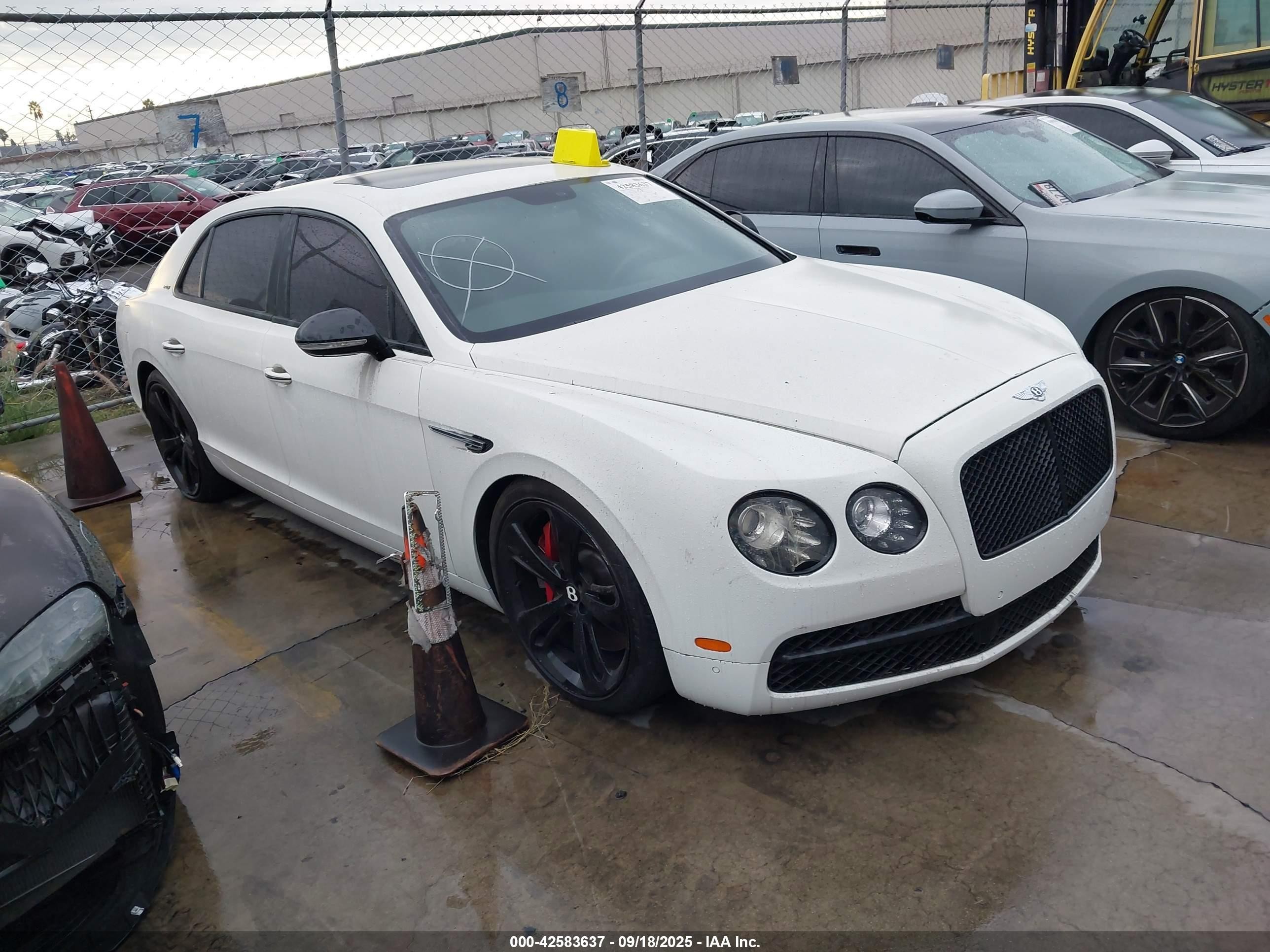 2017 Bentley Flying Spur, VIN SCBEJ9ZA9HC065820 — Rear end