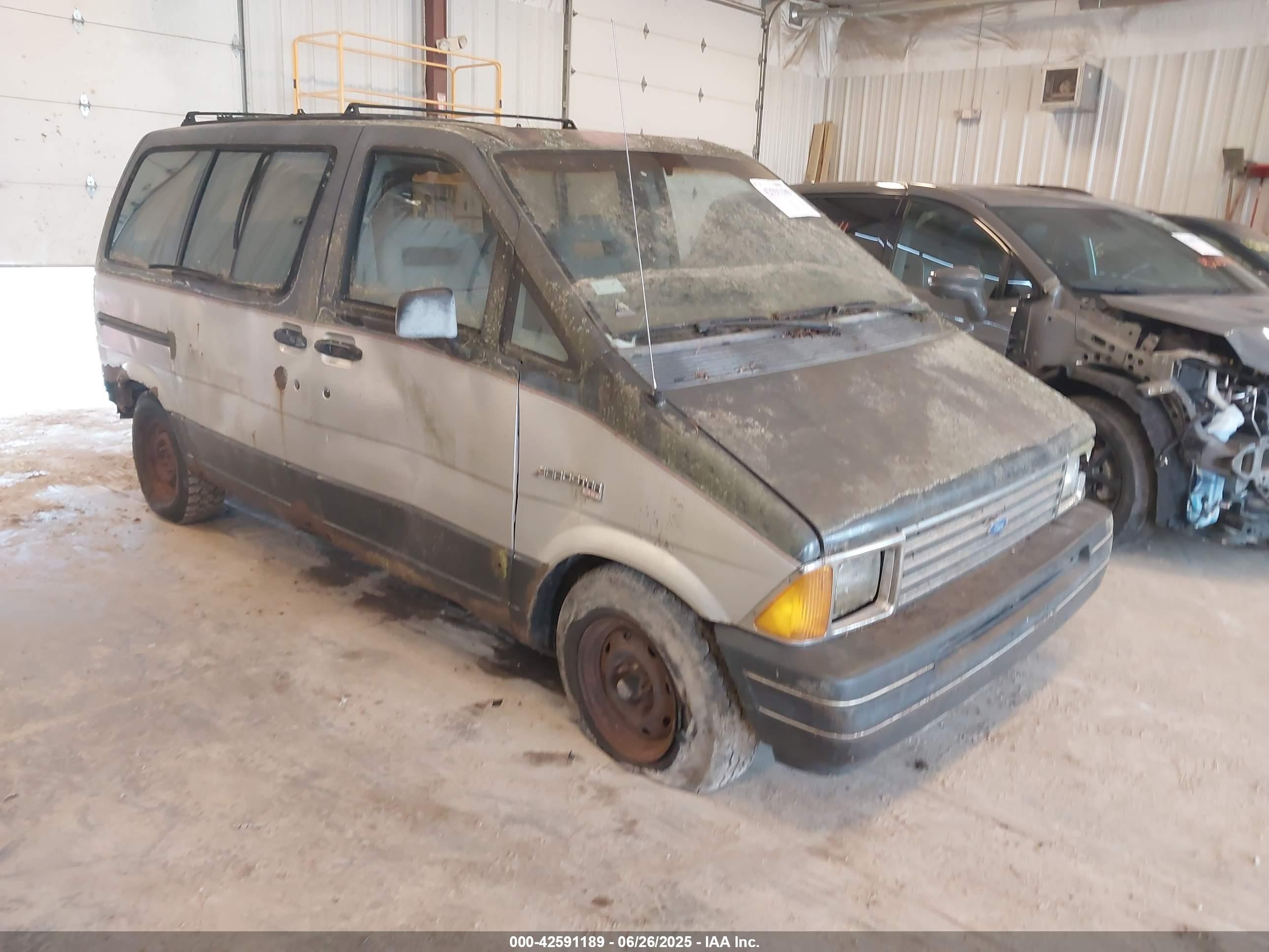 1987 Ford Aerostar, VIN 1FMCA11U1HZA74435 — Mechanical