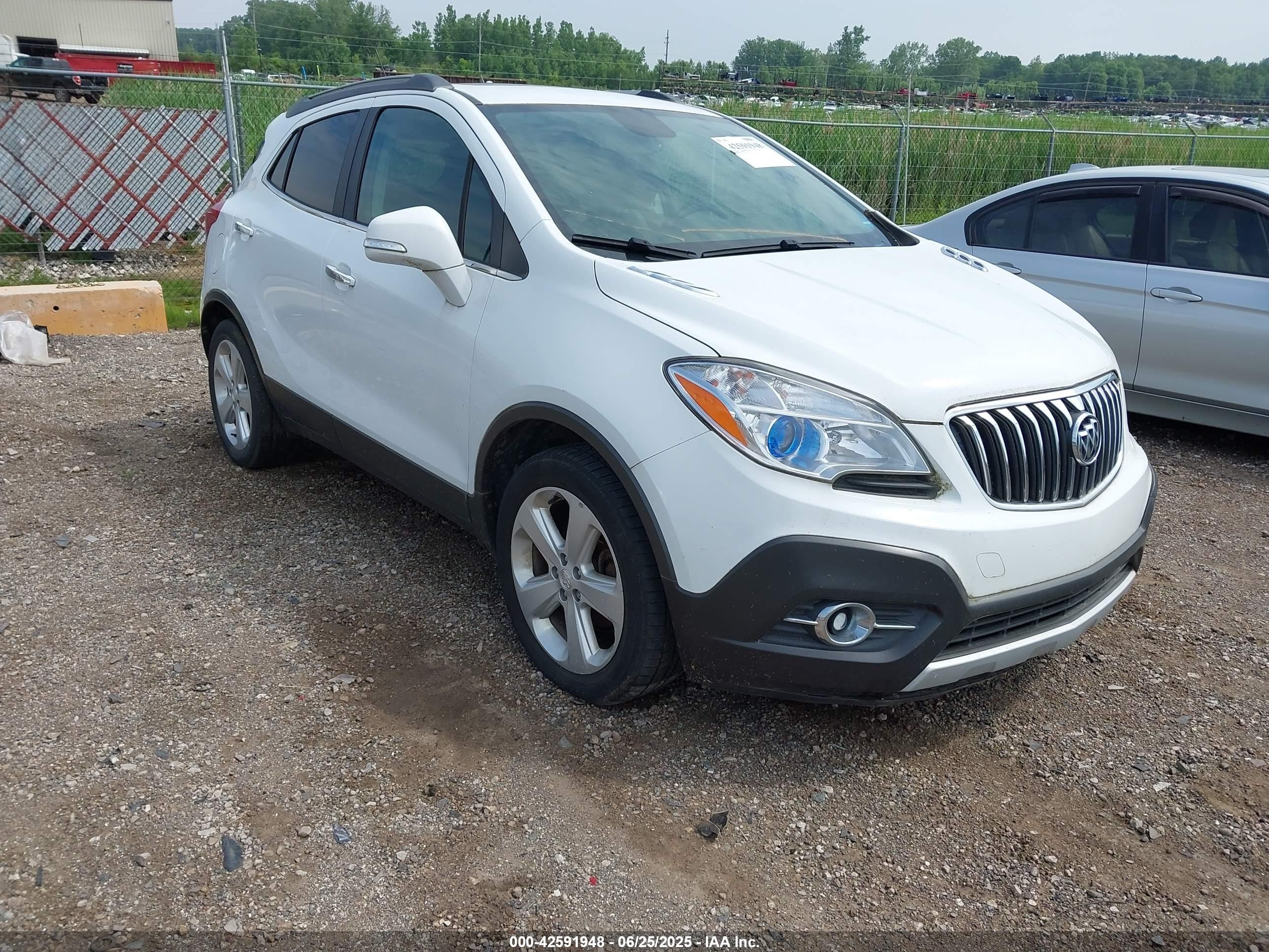 2016 Buick Encore Convenience, VIN KL4CJBSB1GB586589 — Fresh water flood