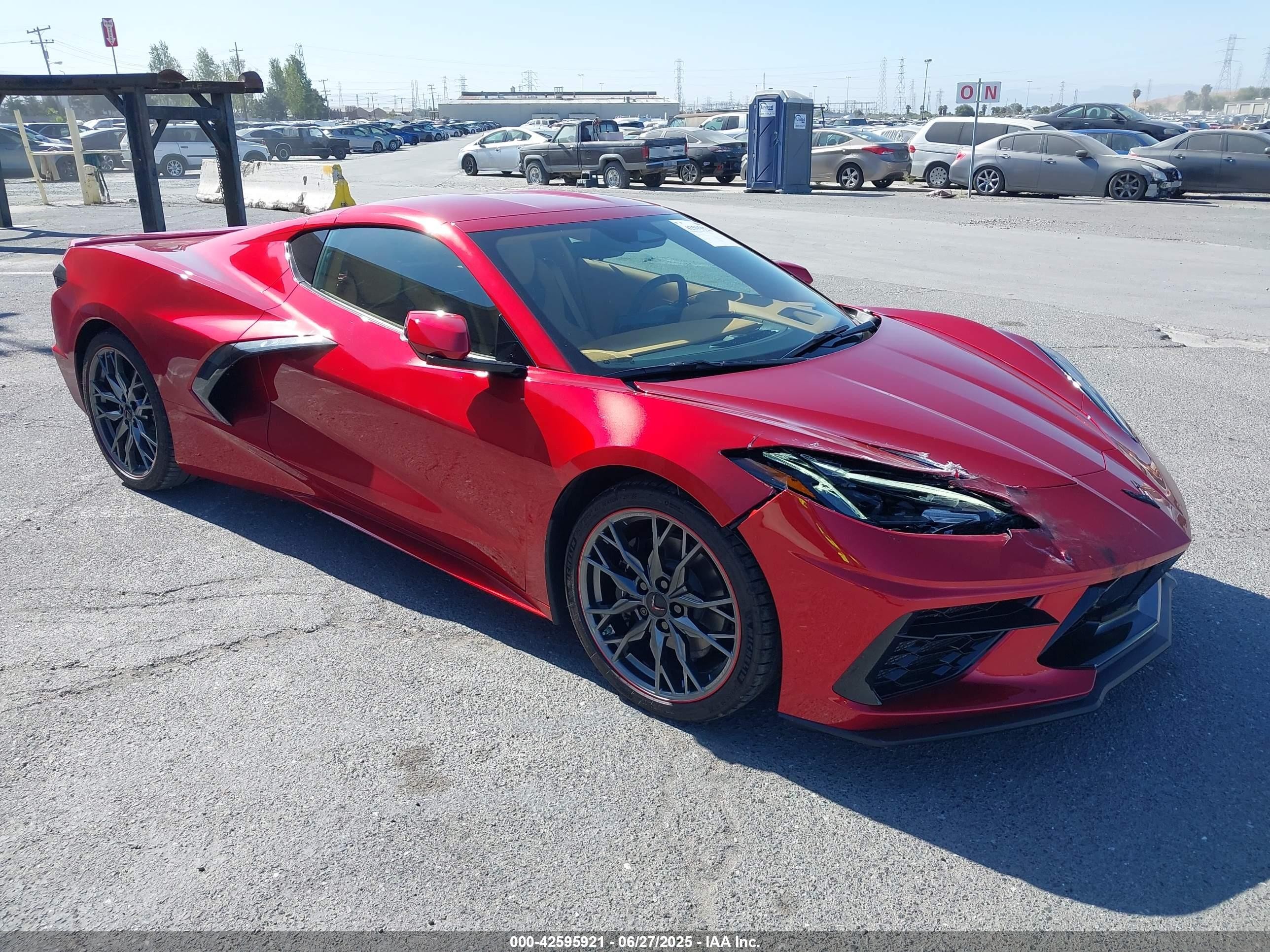 2024 Chevrolet Corvette 3LT, VIN 1G1YC2D4XR5119802 — Front end