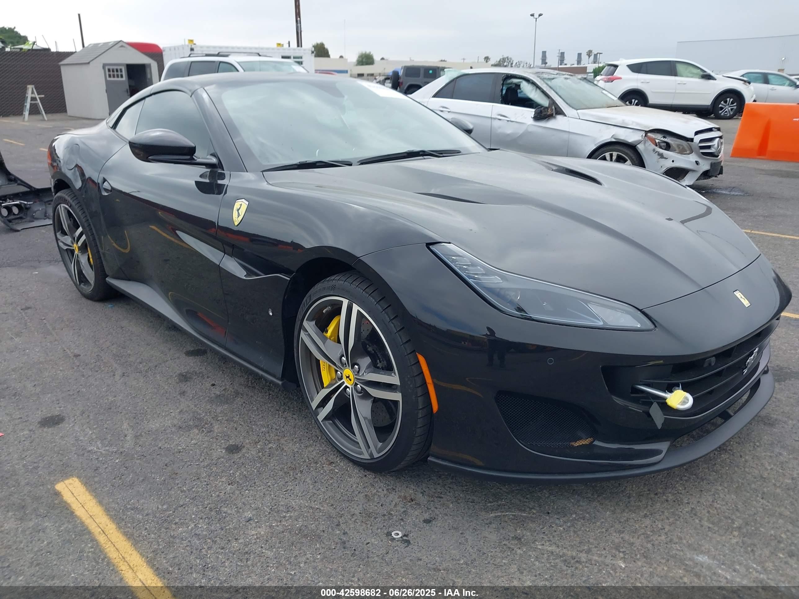 2019 Ferrari Portofino, VIN ZFF89FPAXK0241773 — Rear end