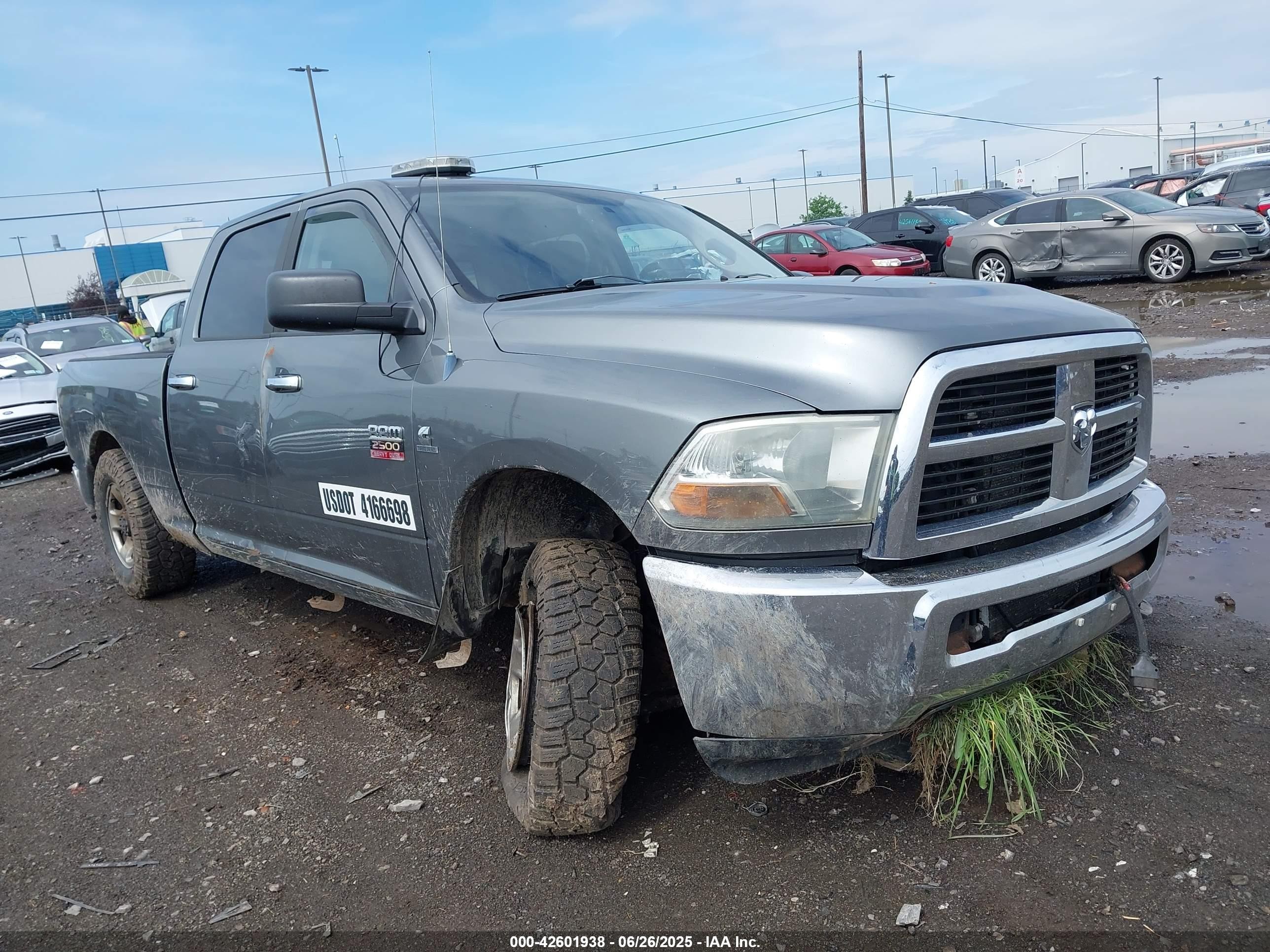 2012 Ram 2500 Big Horn, VIN 3C6UD5DLXCG154648 — Зад