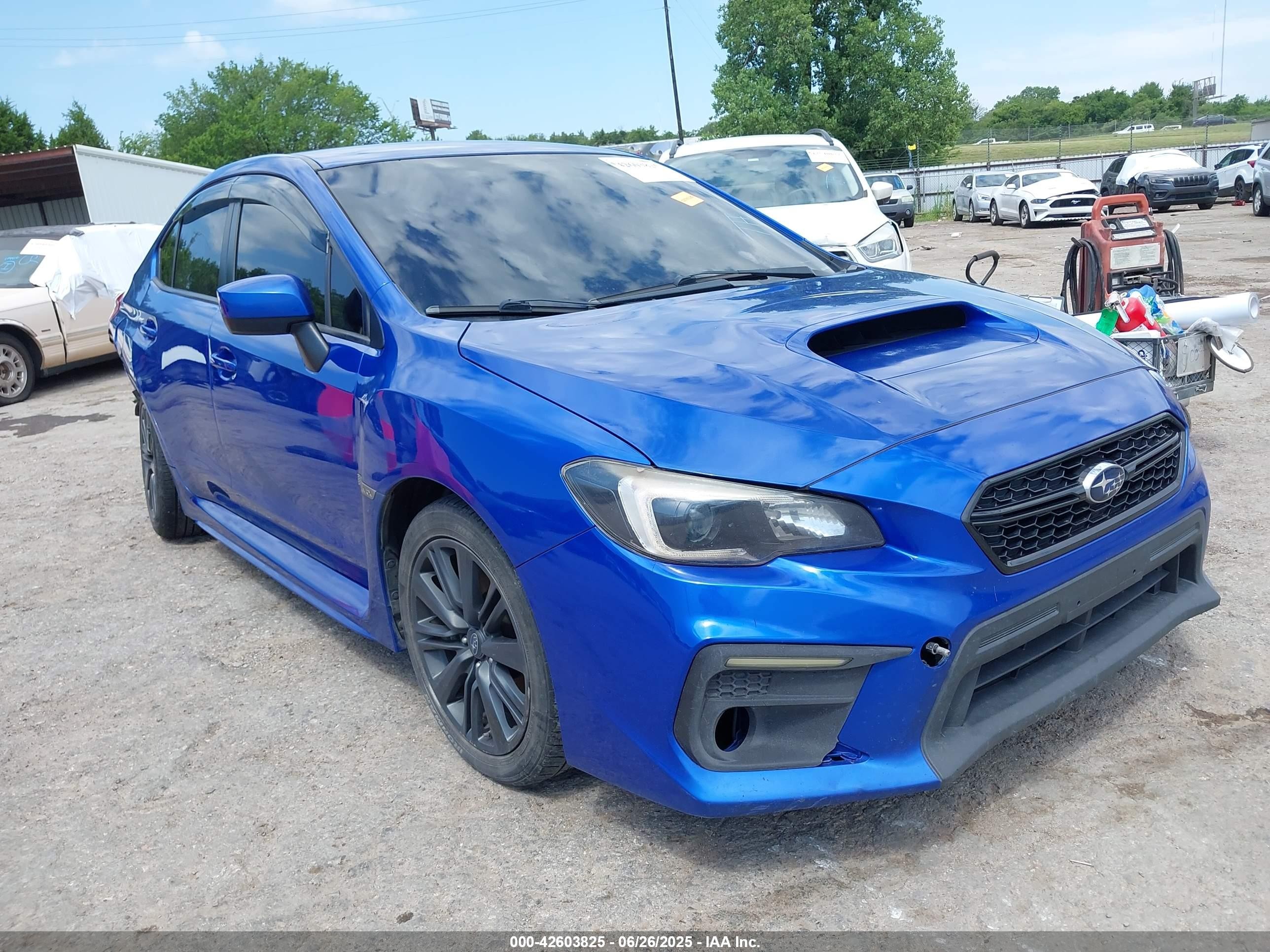 2017 Subaru WRX, VIN JF1VA1B64H9811131 — Rear end