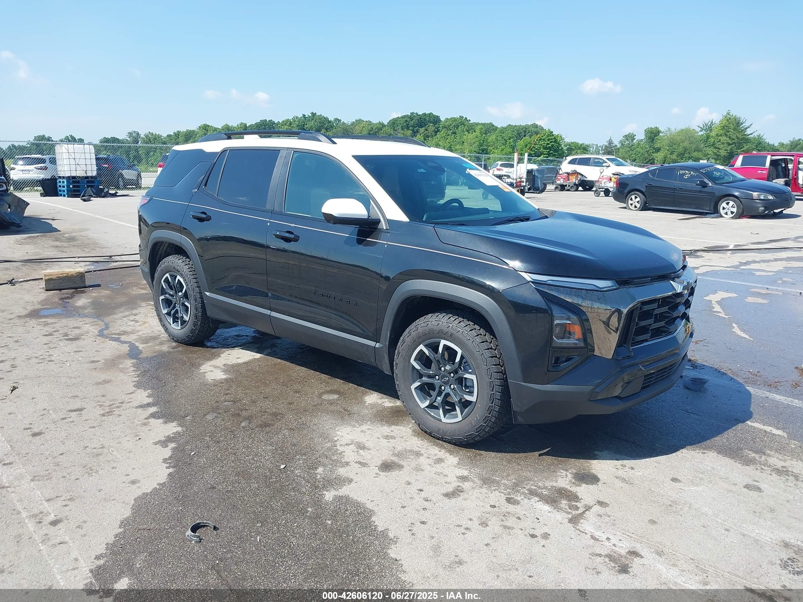 2025 Chevrolet Equinox AWD ACTIV, VIN 3GNAXSEG6SL237803 — Water / flood