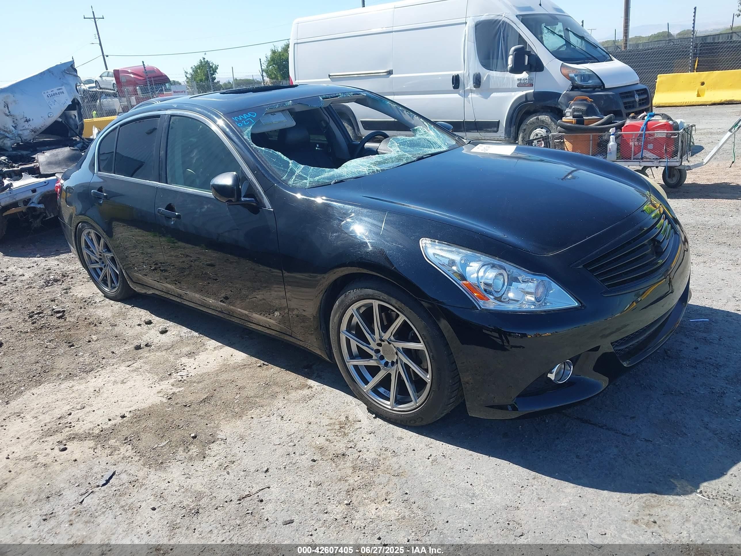 2010 Infiniti G37 Journey, VIN JN1CV6AP7AM202943 — Theft recovery