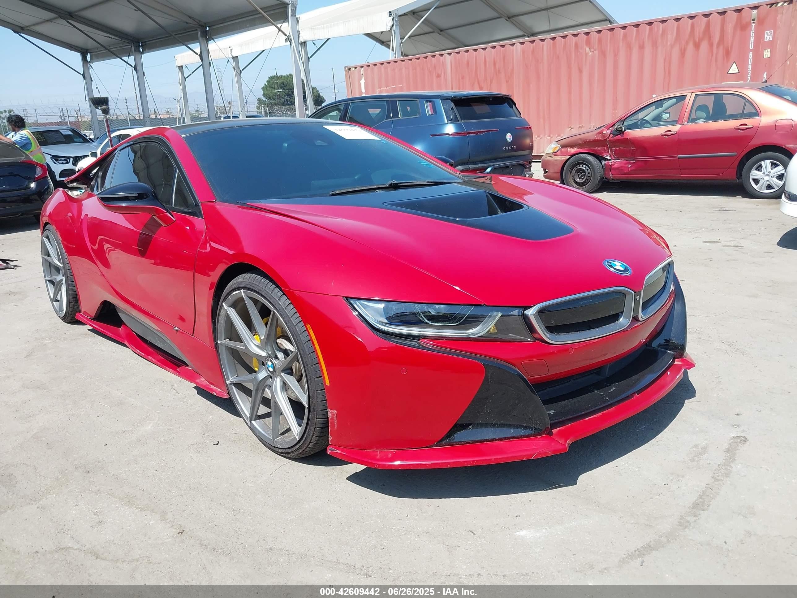 2017 BMW i8, VIN WBY2Z2C56HV676323 — Side