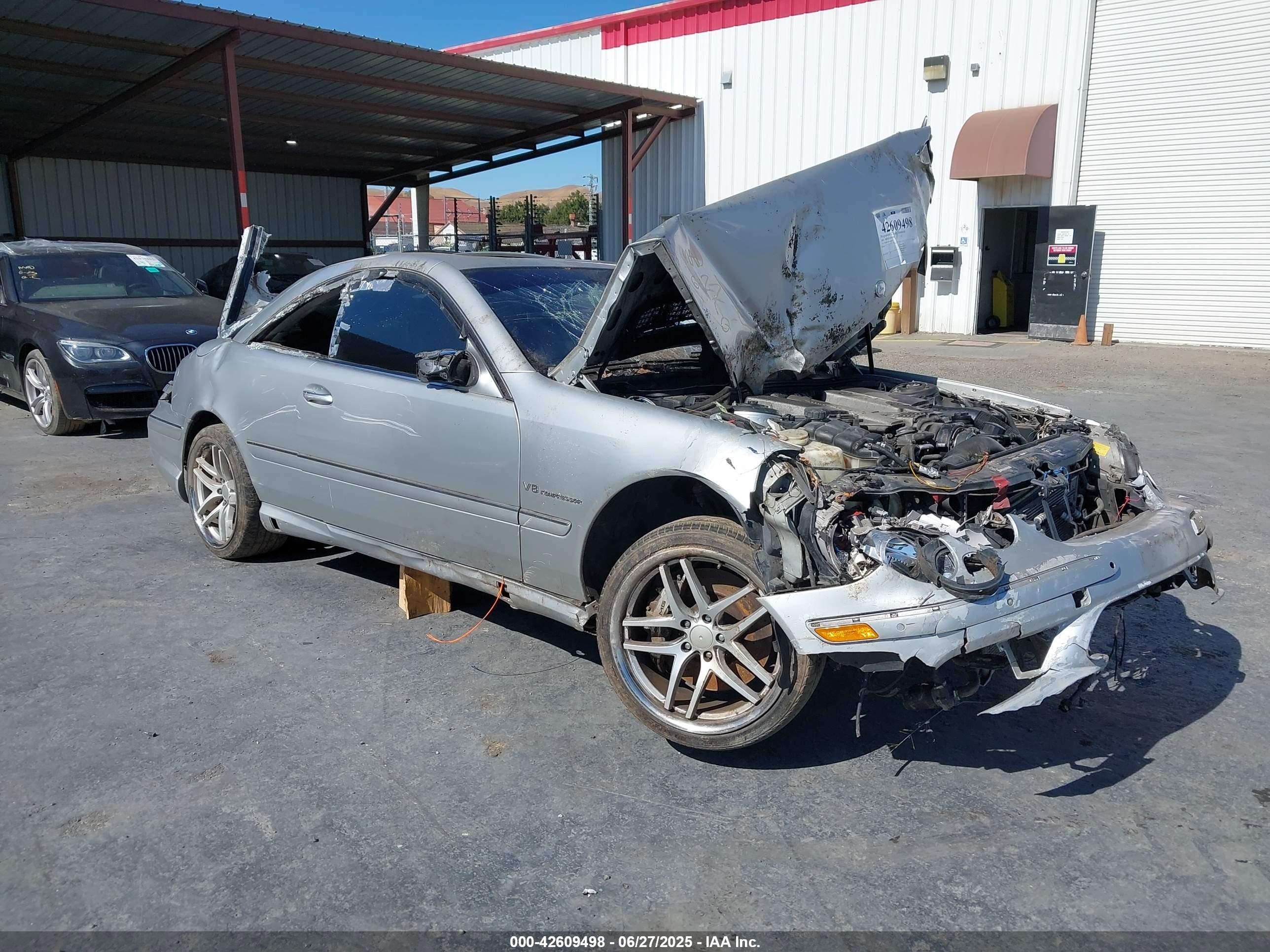 2003 Mercedes-Benz CL AMG, VIN WDBPJ74J93A032224 — Theft recovery