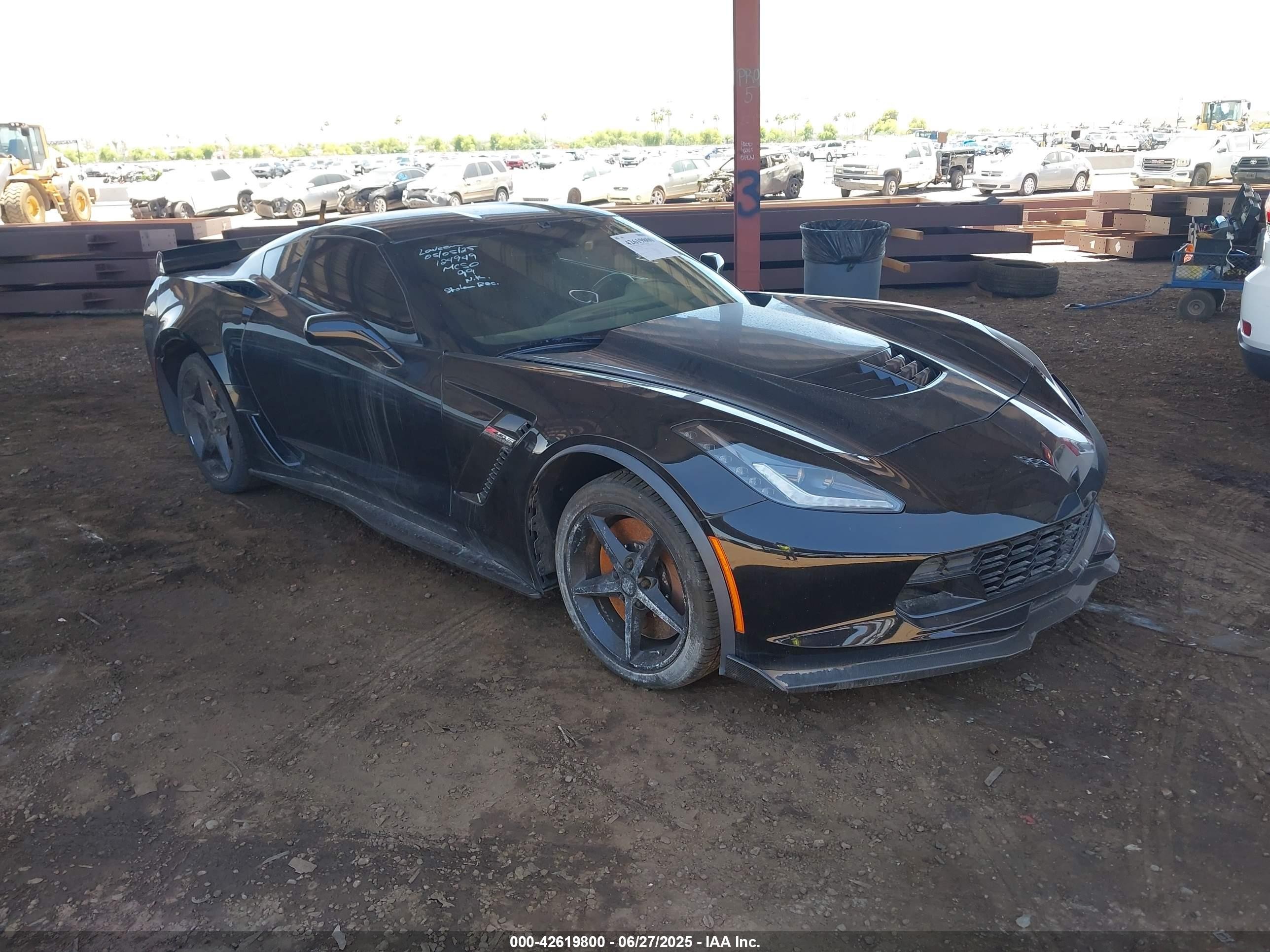 2016 Chevrolet Corvette Z06 1LZ, VIN 1G1YN2D6XG5608399 — Mechanical