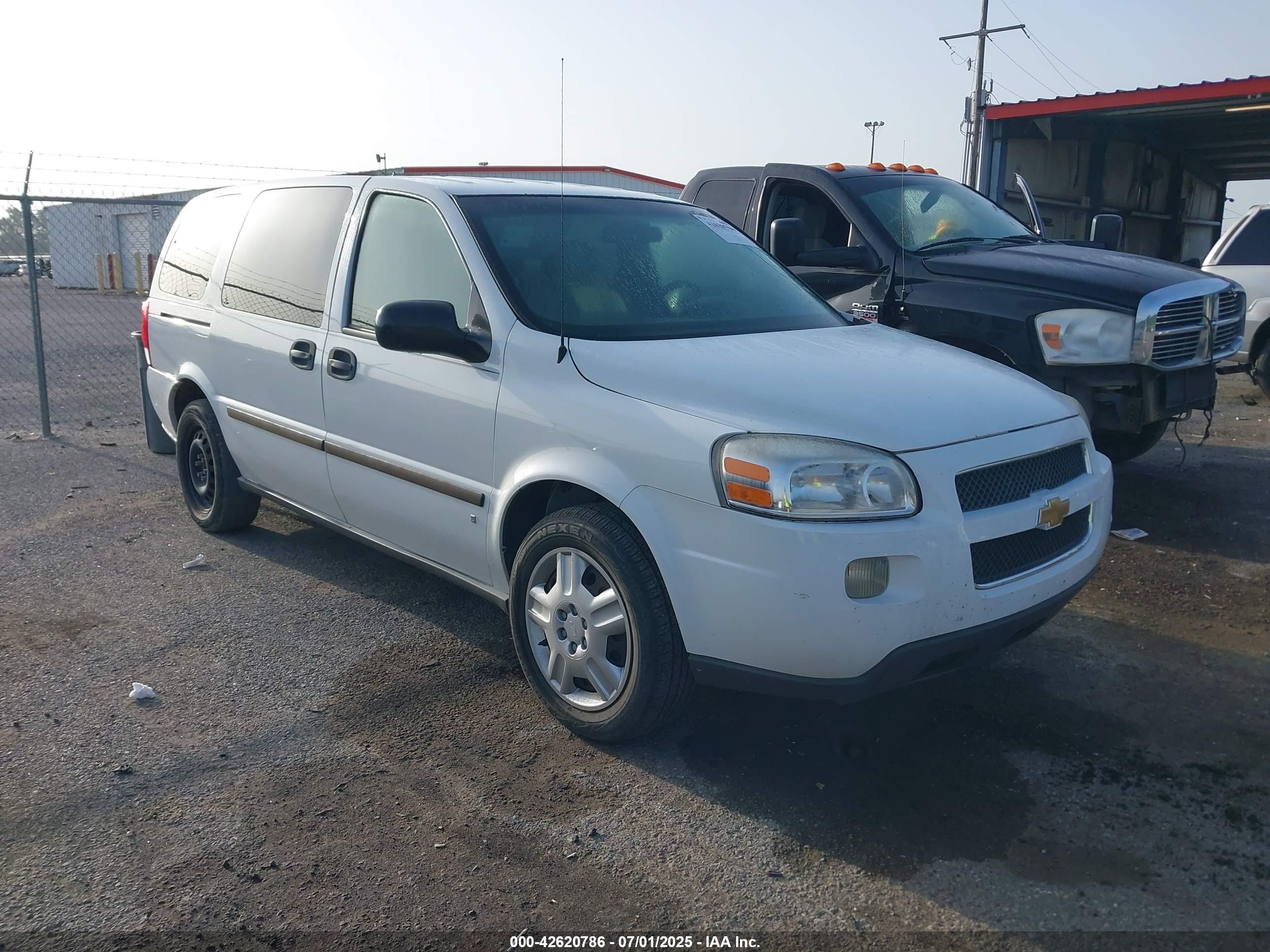2007 Chevrolet Uplander LS Fleet, VIN 1GNDV23117D122024 — Normal wear