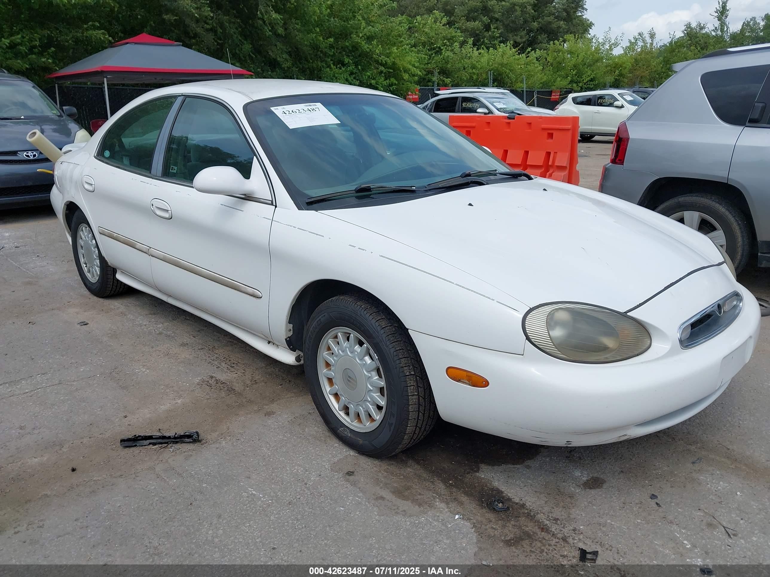 1997 Mercury Sable GS, VIN 1MELM50U7VA618028 — Rear end