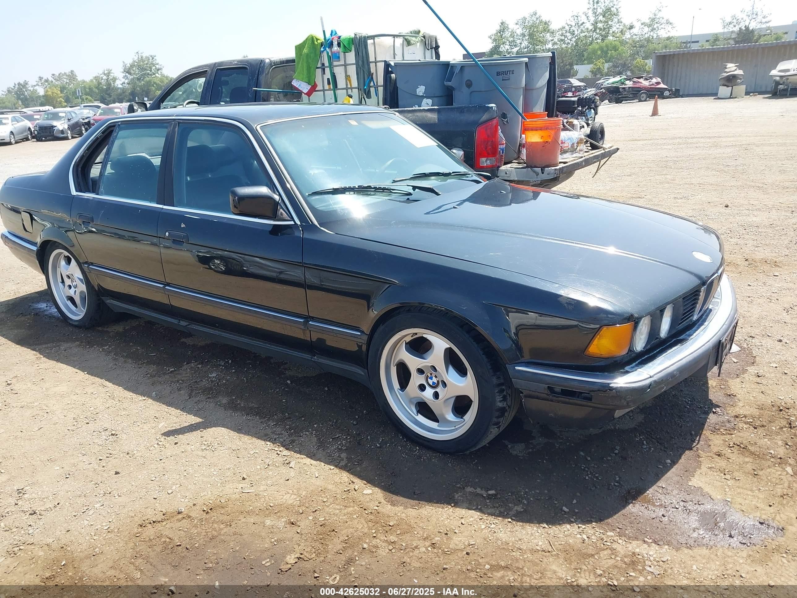 1990 BMW 7 Series, VIN WBAGB4316LDB63866 — Side