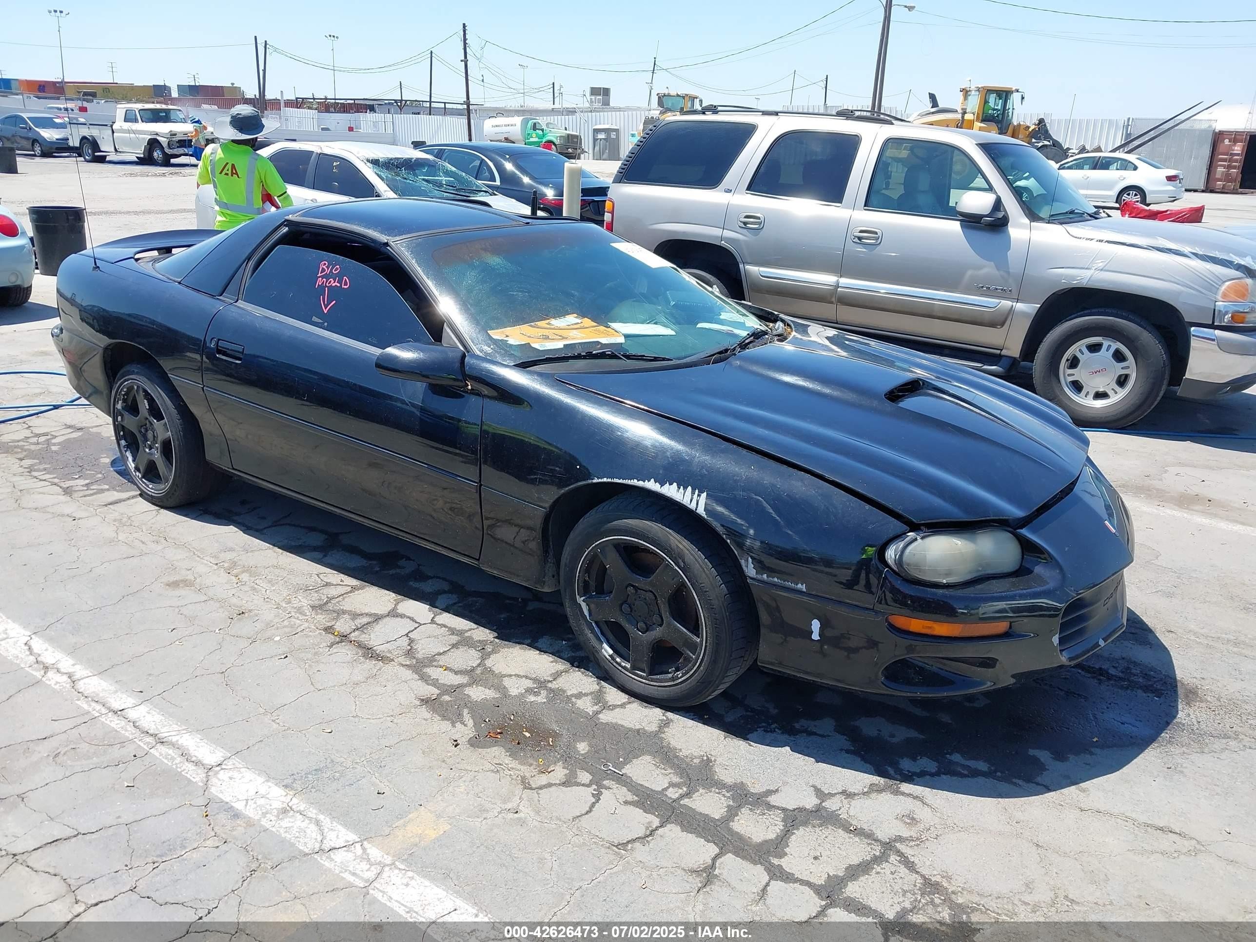 2000 Chevrolet Camaro Z28, VIN 2G1FP22G6Y2120710 — Biohazard / chemical