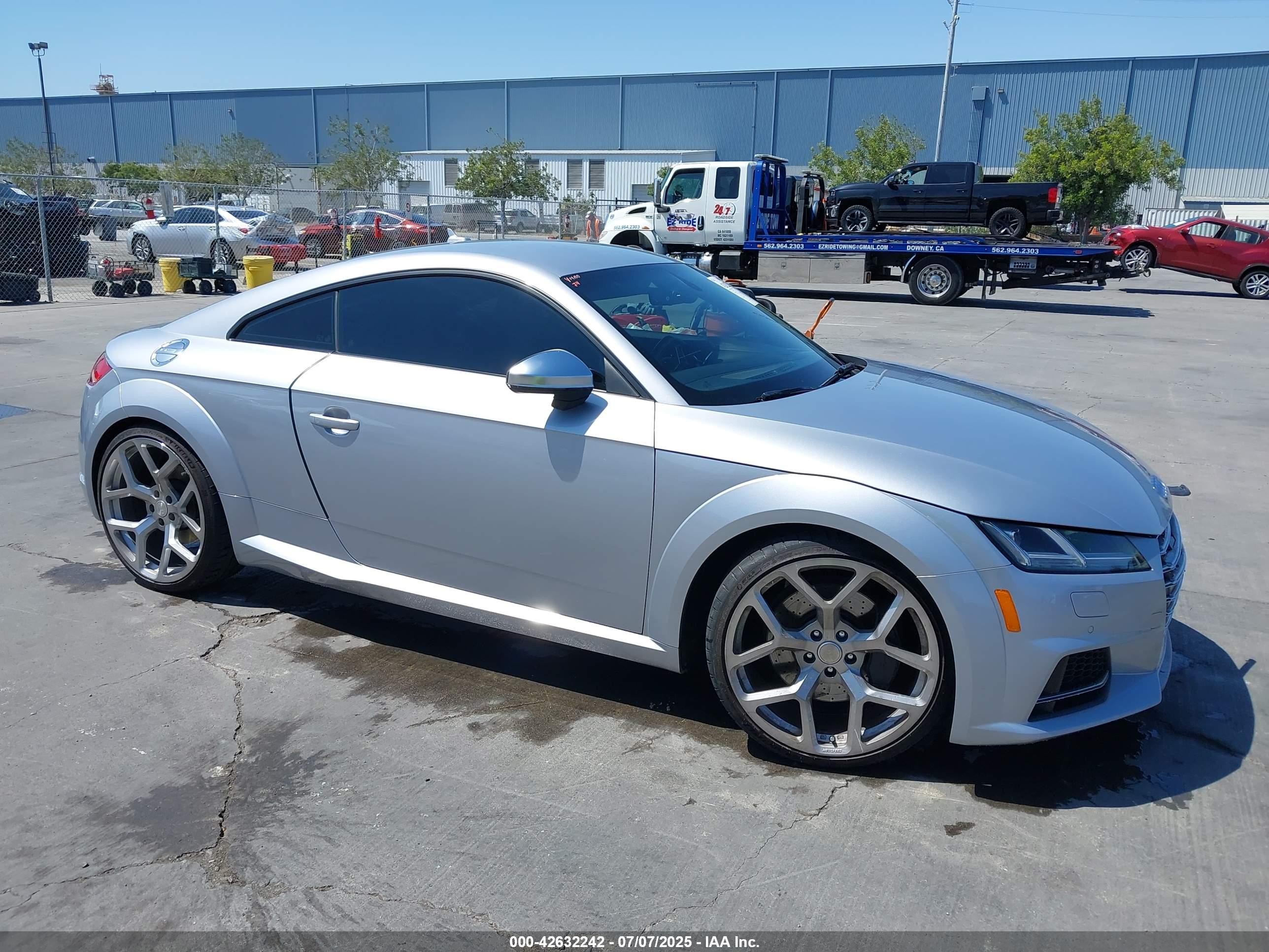 2016 Audi TTS 2.0T, VIN TRUC1AFV3G1015539 — Rear end
