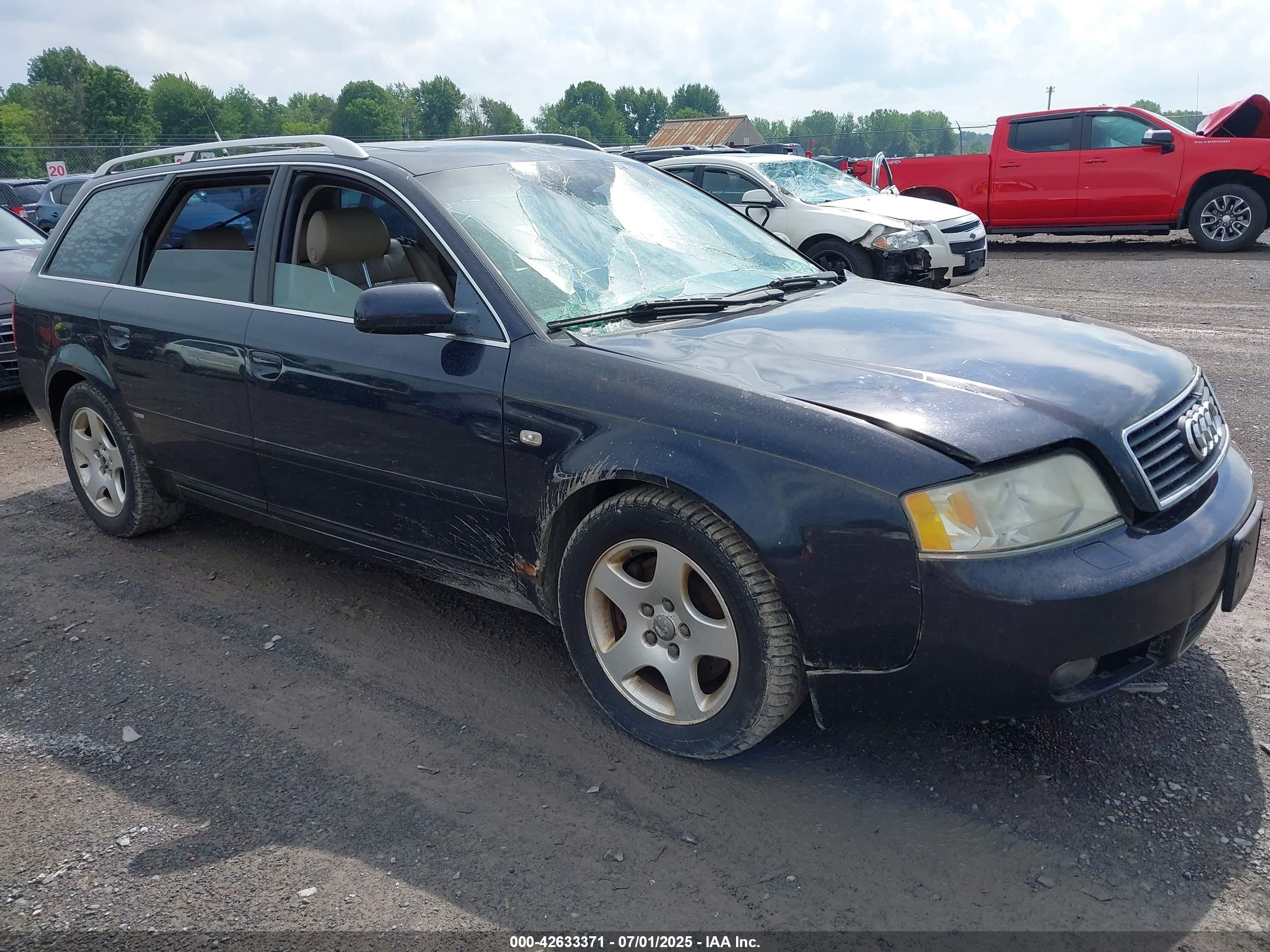 2002 Audi A6, VIN WAUVT64B42N130488 — Перед