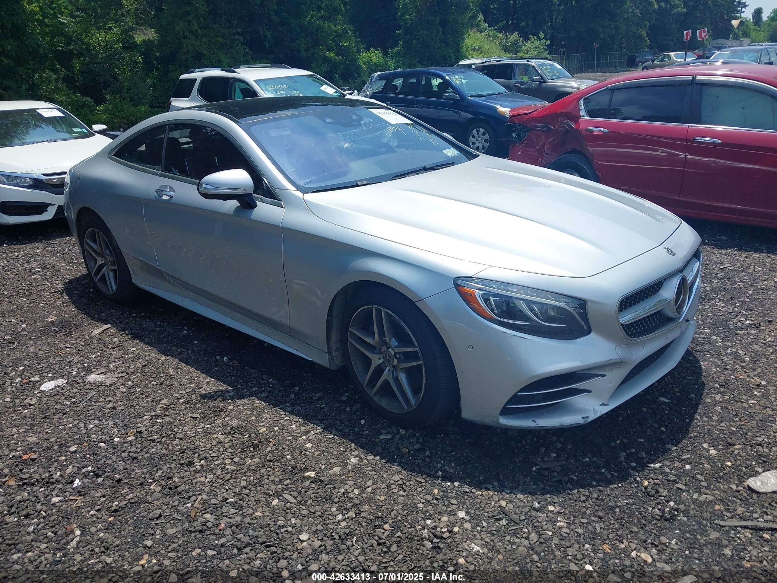 2019 Mercedes-Benz S 560, VIN WDDXJ8GB2KA036633 — Rear end