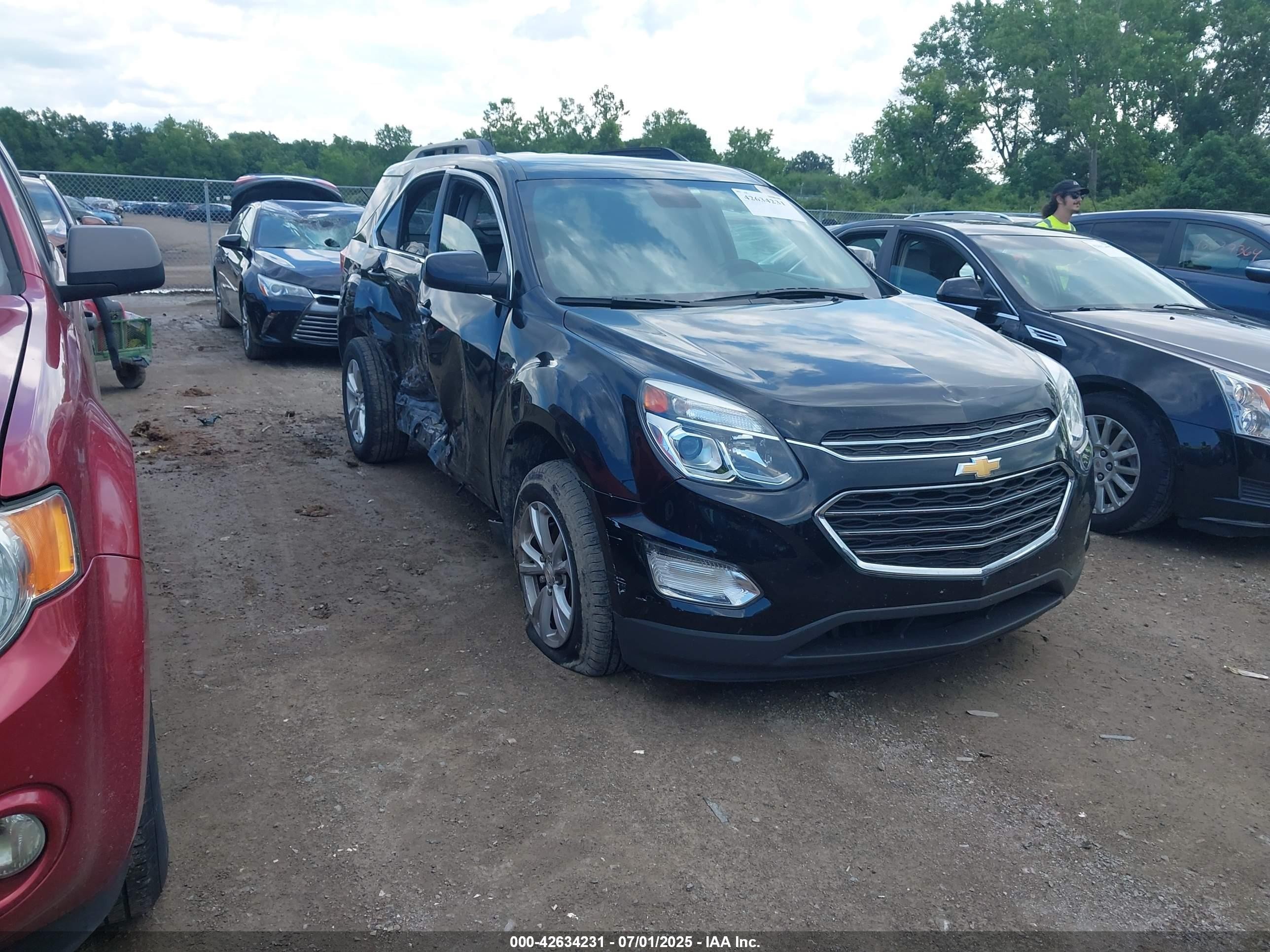 2016 Chevrolet Equinox LT, VIN 2GNFLFE39G6233522 — Side