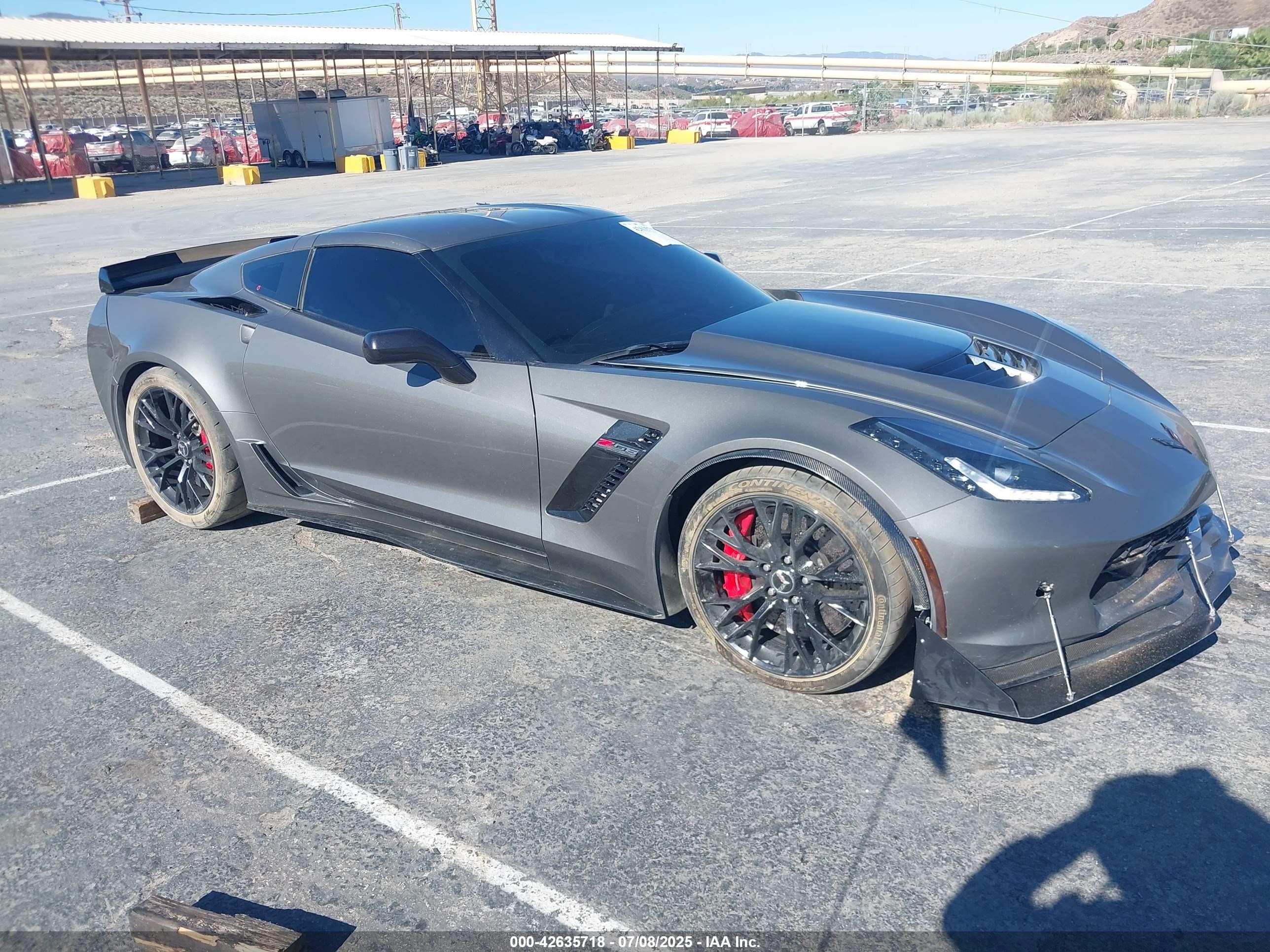 2015 Chevrolet Corvette Z06 3LZ, VIN 1G1YT2D61F5606304 — Theft recovery