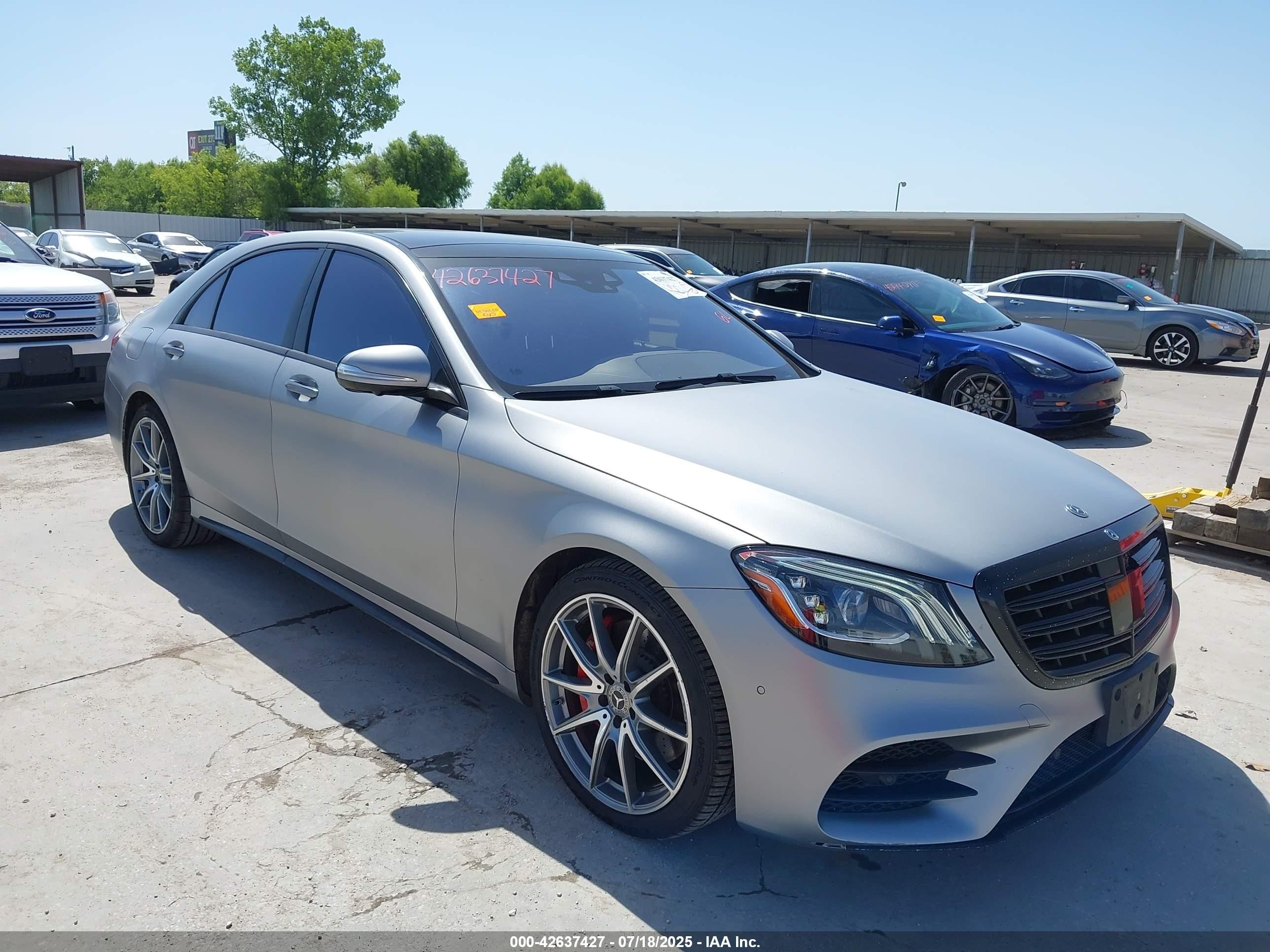2018 Mercedes-Benz S 450, VIN WDDUG6GB6JA418765 — Rear end