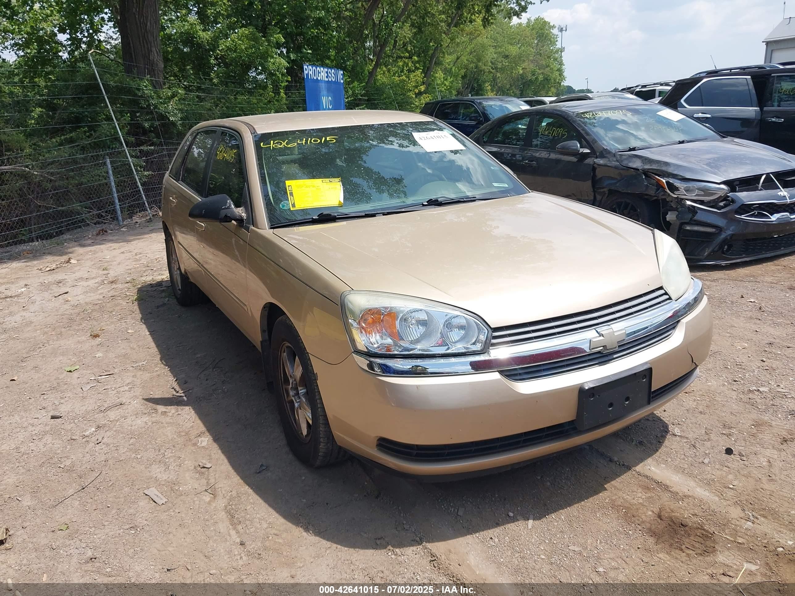 2005 Chevrolet Malibu Maxx LS, VIN 1G1ZT62855F118322 — Rear end