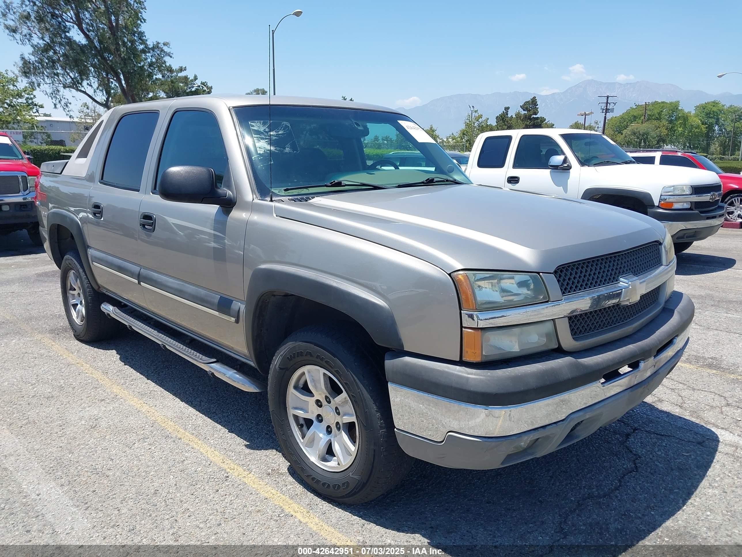 2003 Chevrolet Avalanche, VIN 3GNEC13T03G283368 — Electrical