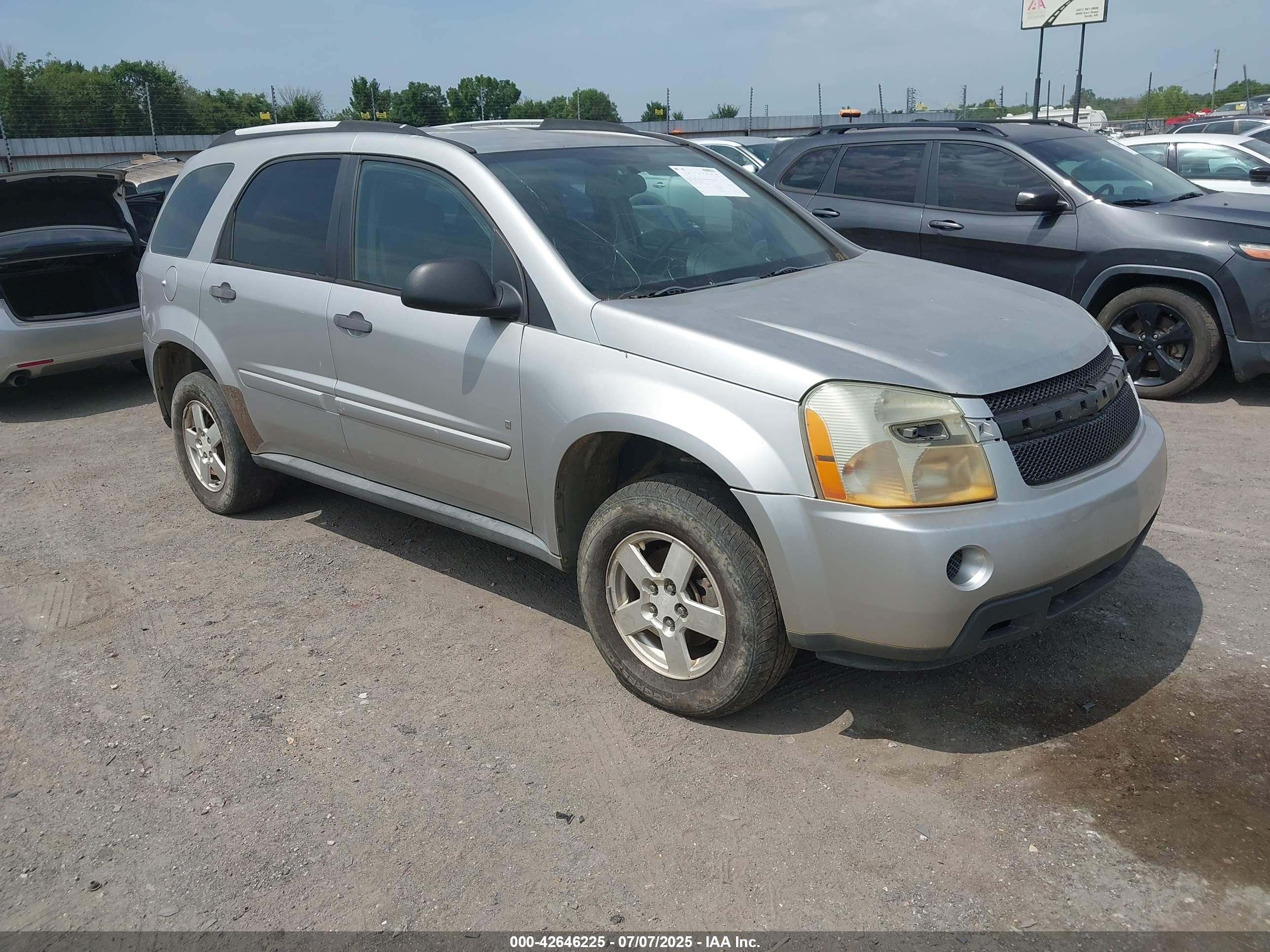 2008 Chevrolet Equinox LS, VIN 2CNDL13F486337008 — Front end
