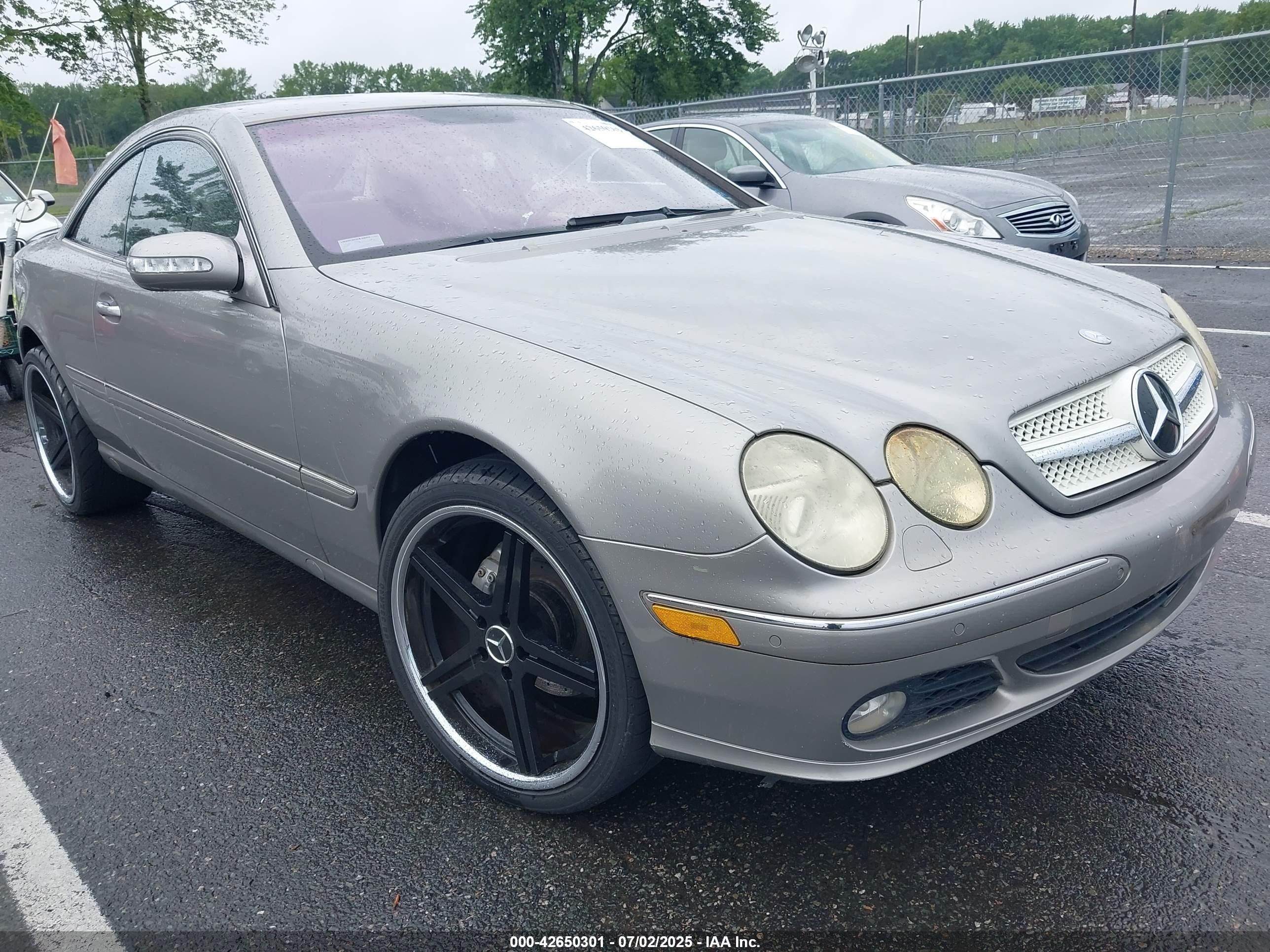 2003 Mercedes-Benz CL 500, VIN WDBPJ75J13A035147 — Front end