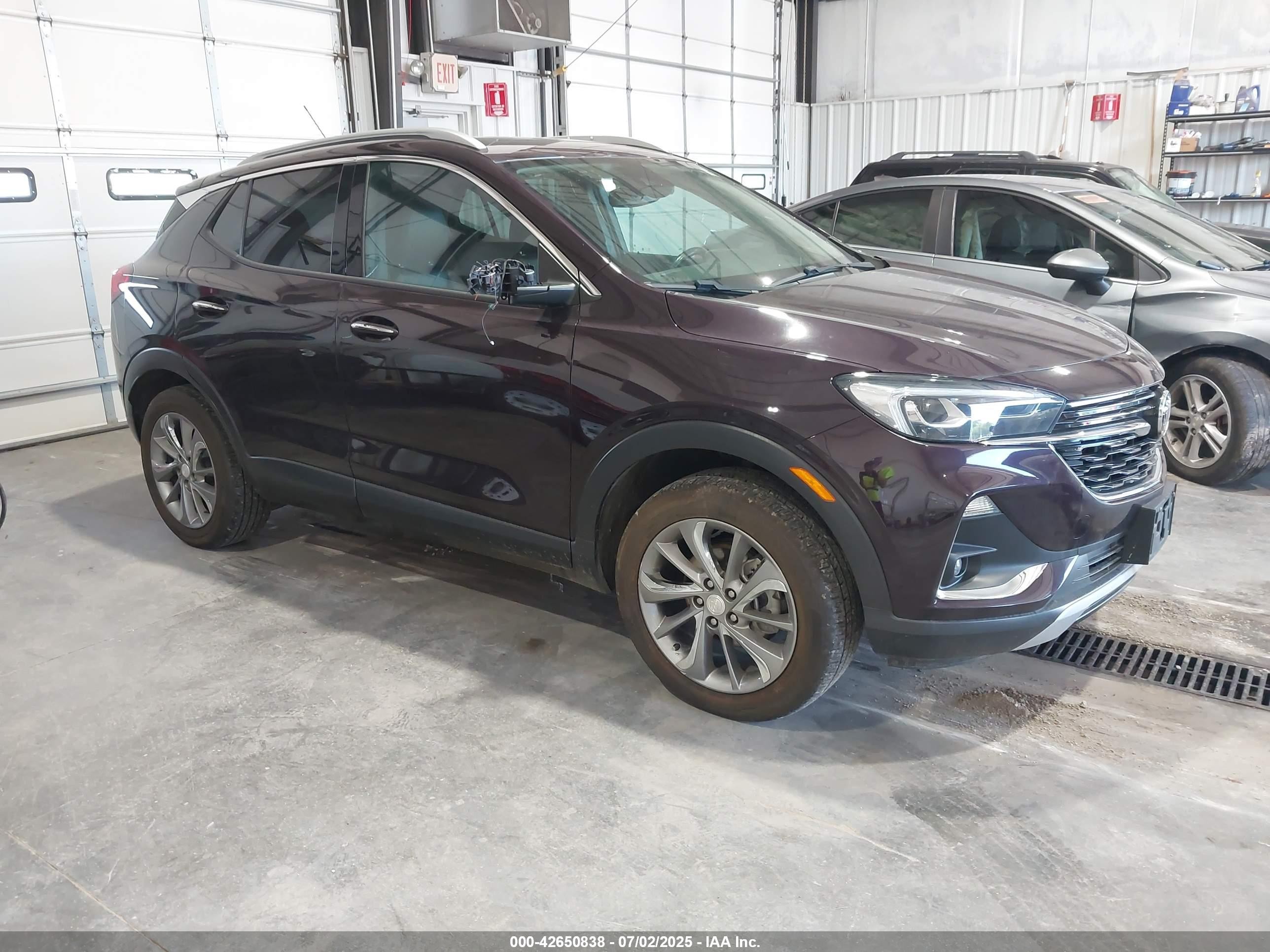 2021 Buick Encore GX Essence, VIN KL4MMGSL1MB150807 — Theft recovery